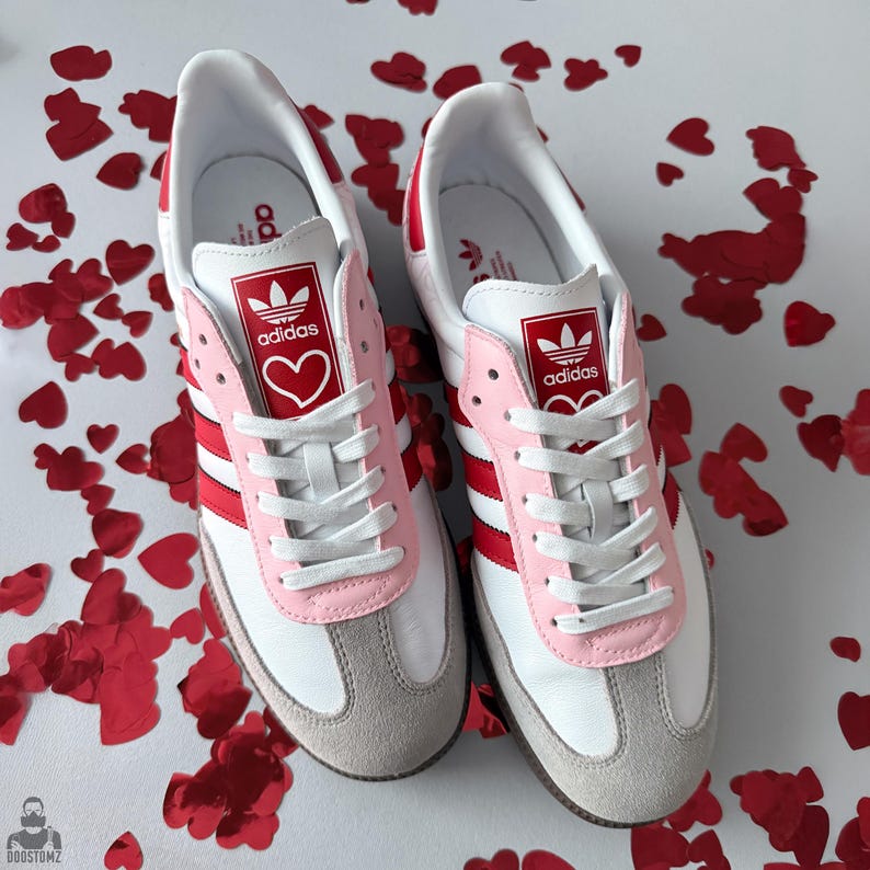 Samthtba Custom Sneakers – Valentines Day Gift for Her, Hand Painted Shoes
