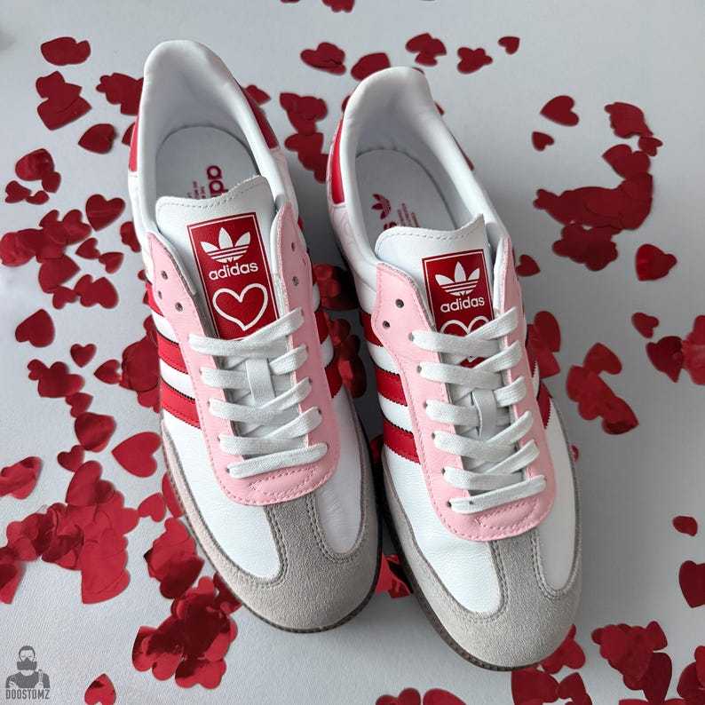 Samthtba Custom Sneakers – Valentines Day Gift for Her, Hand Painted Shoes