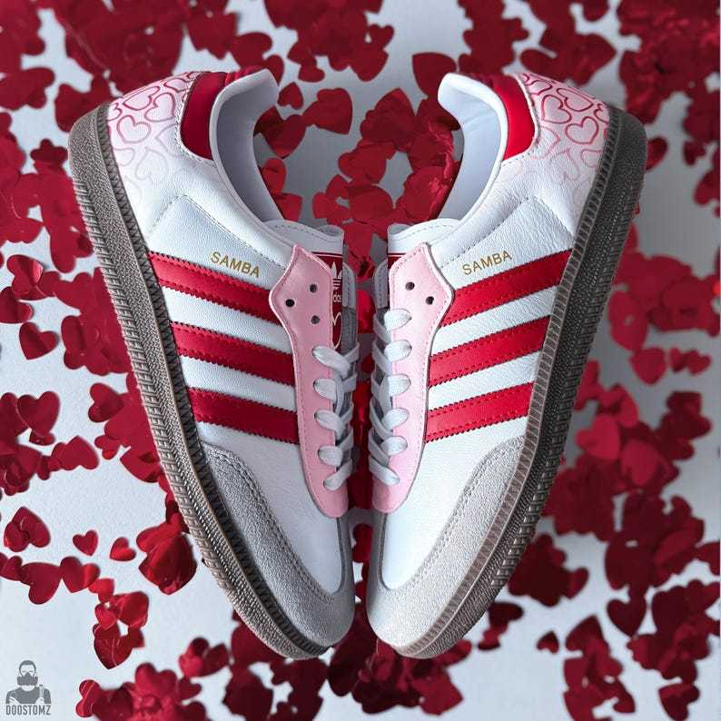 Samthtba Custom Sneakers – Valentines Day Gift for Her, Hand Painted Shoes