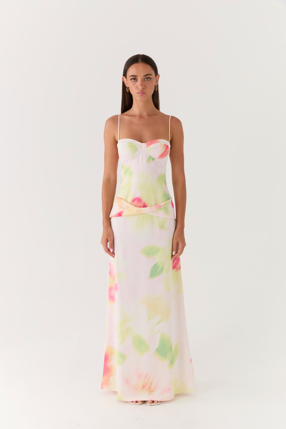 Burning Up Maxi Dress - Floral