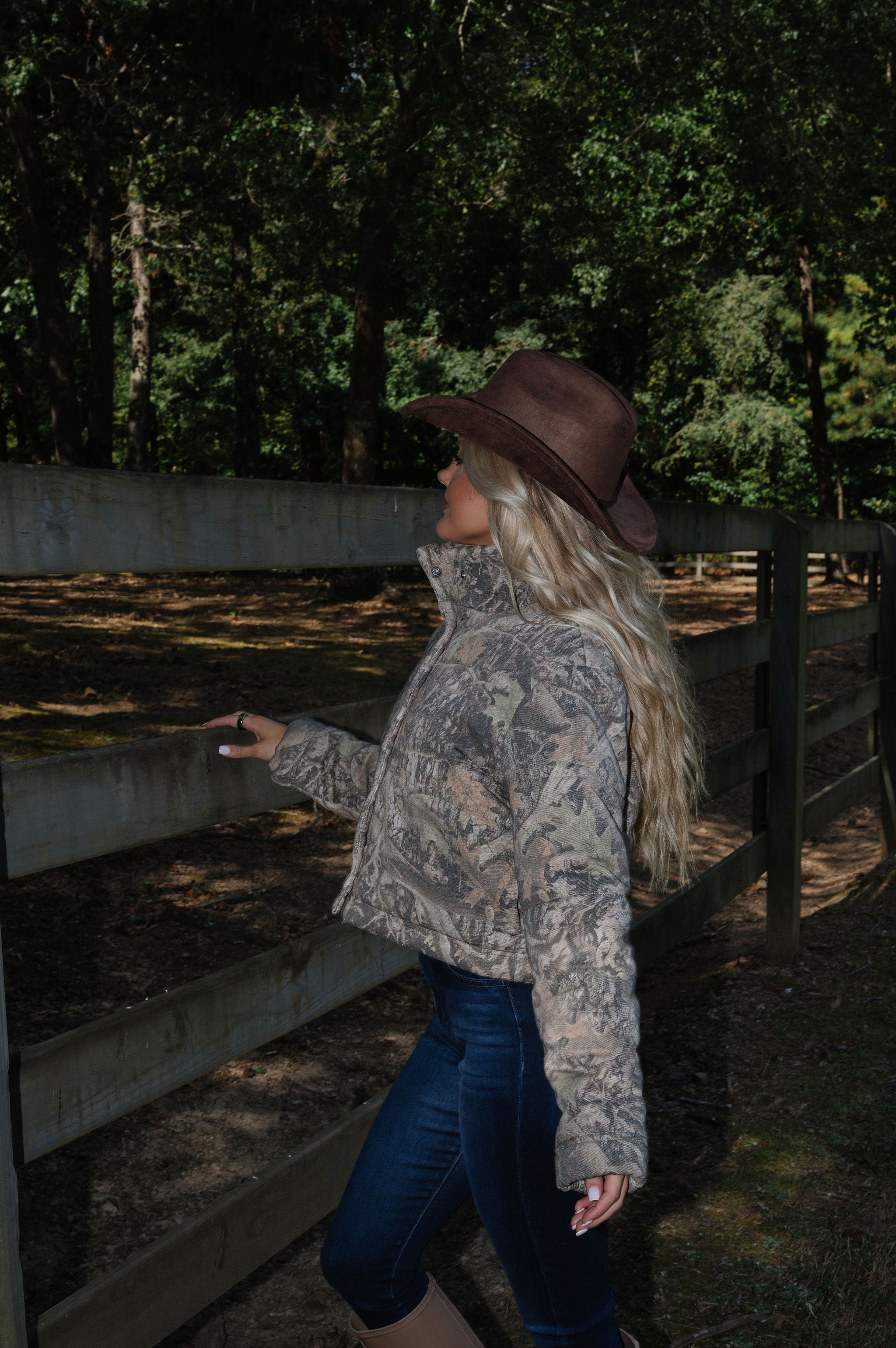 PRE ORDER// Camo Puffer Jacket