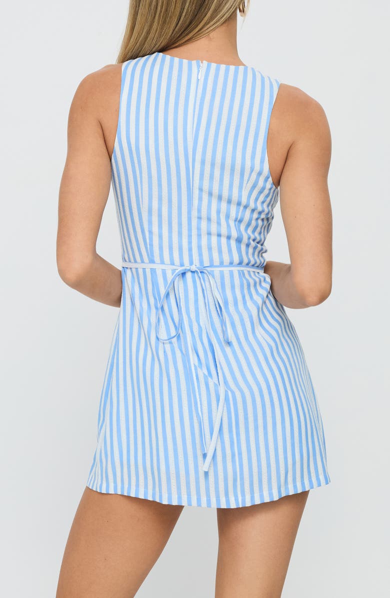 Yumiko Stripe Sleeveless Romper