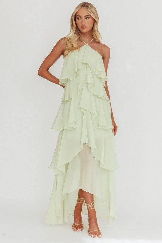 The Sage Serenade Gown