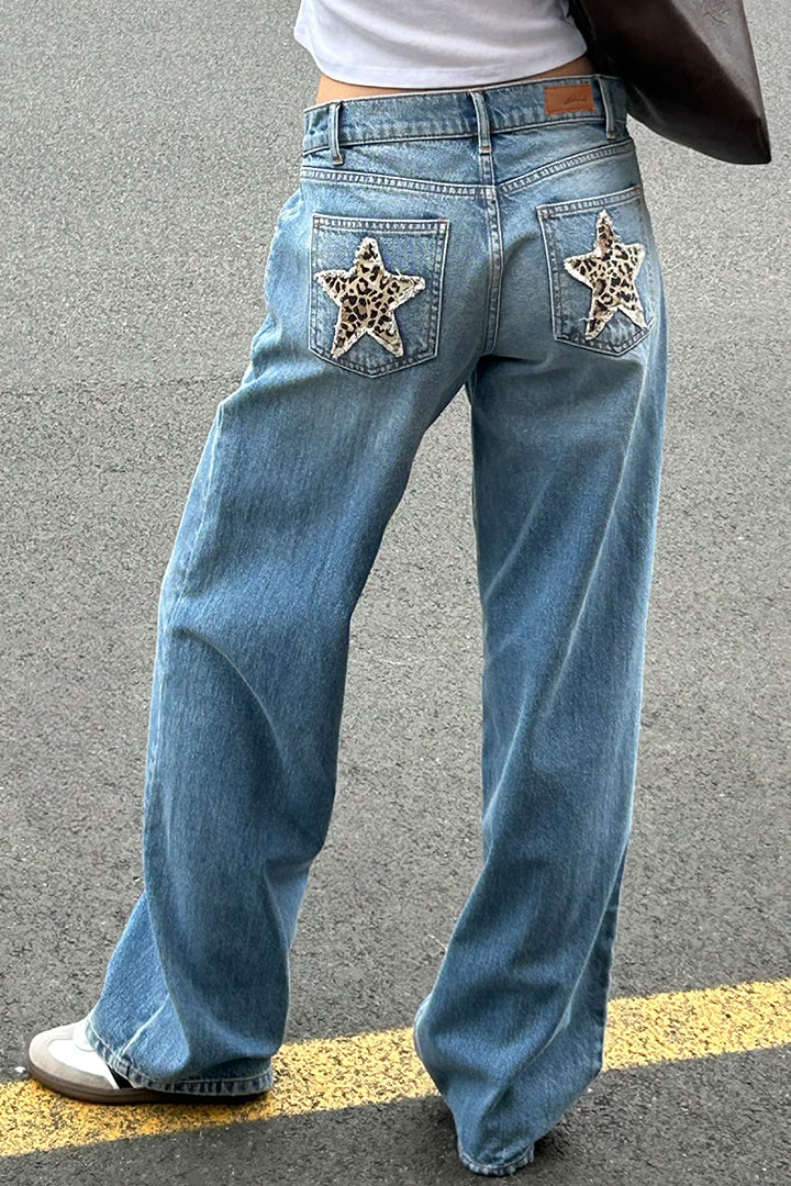 Stars Low Waist Jeans
