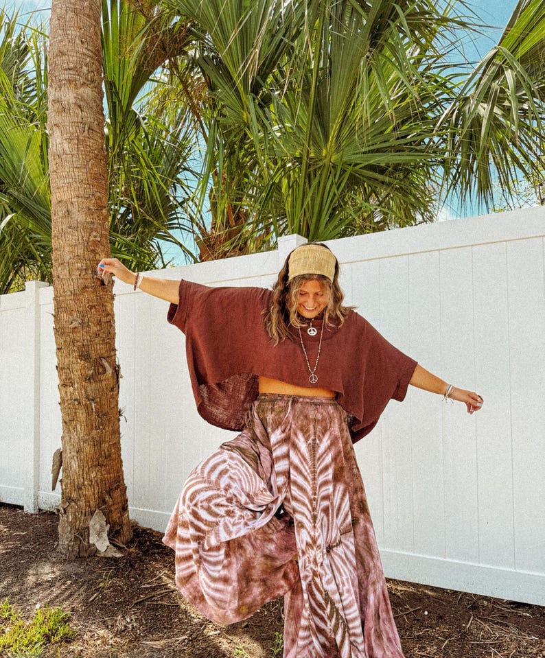 Bohemian Bodhi Free Flow Tie Dye Pants