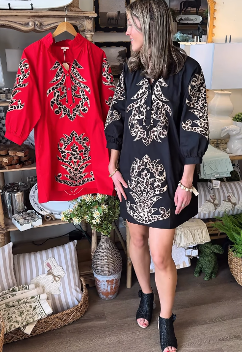 Leopard In Love Dress