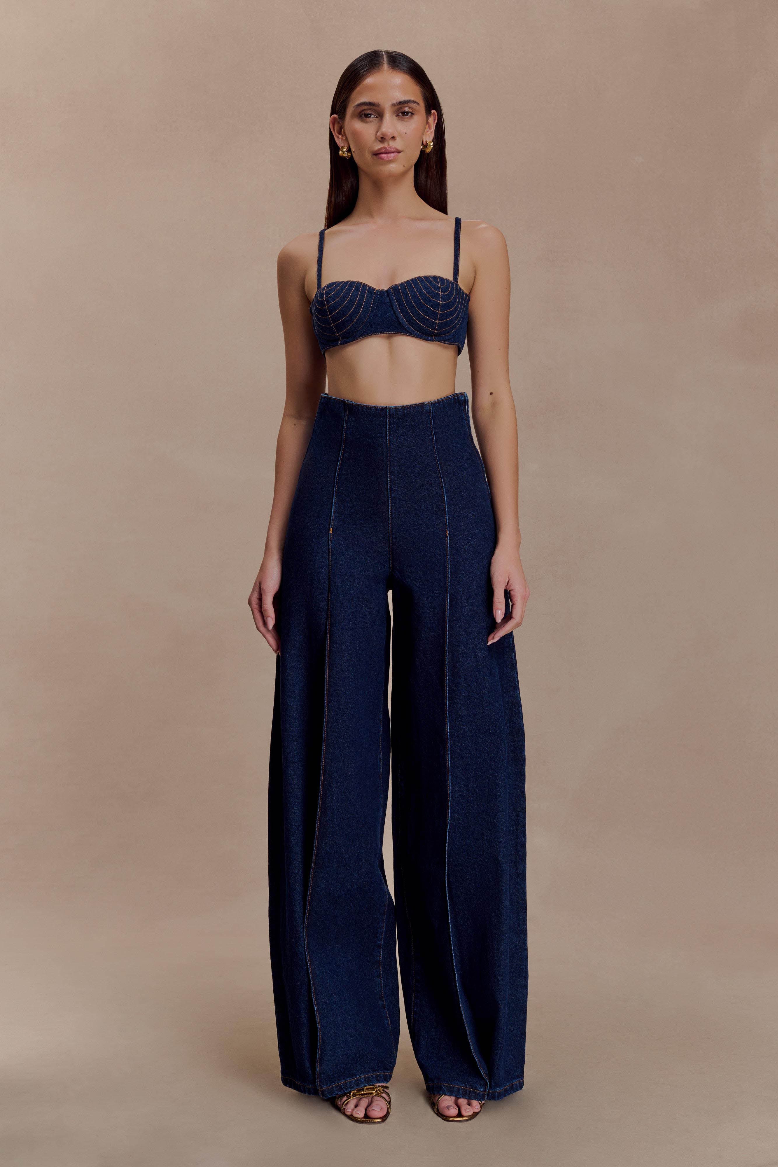 Beatrix High Rise Denim set