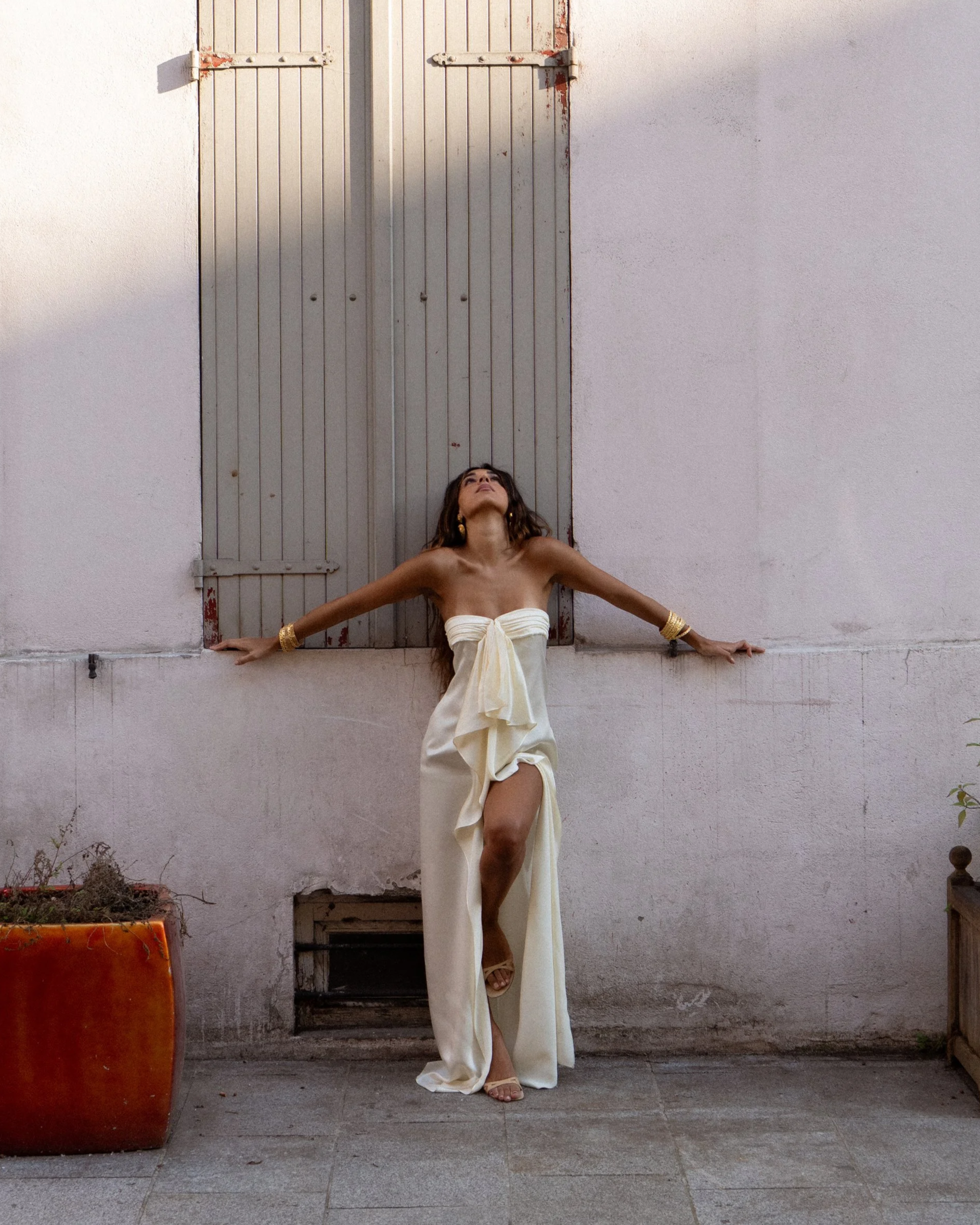 Porcelain Maxi Dress