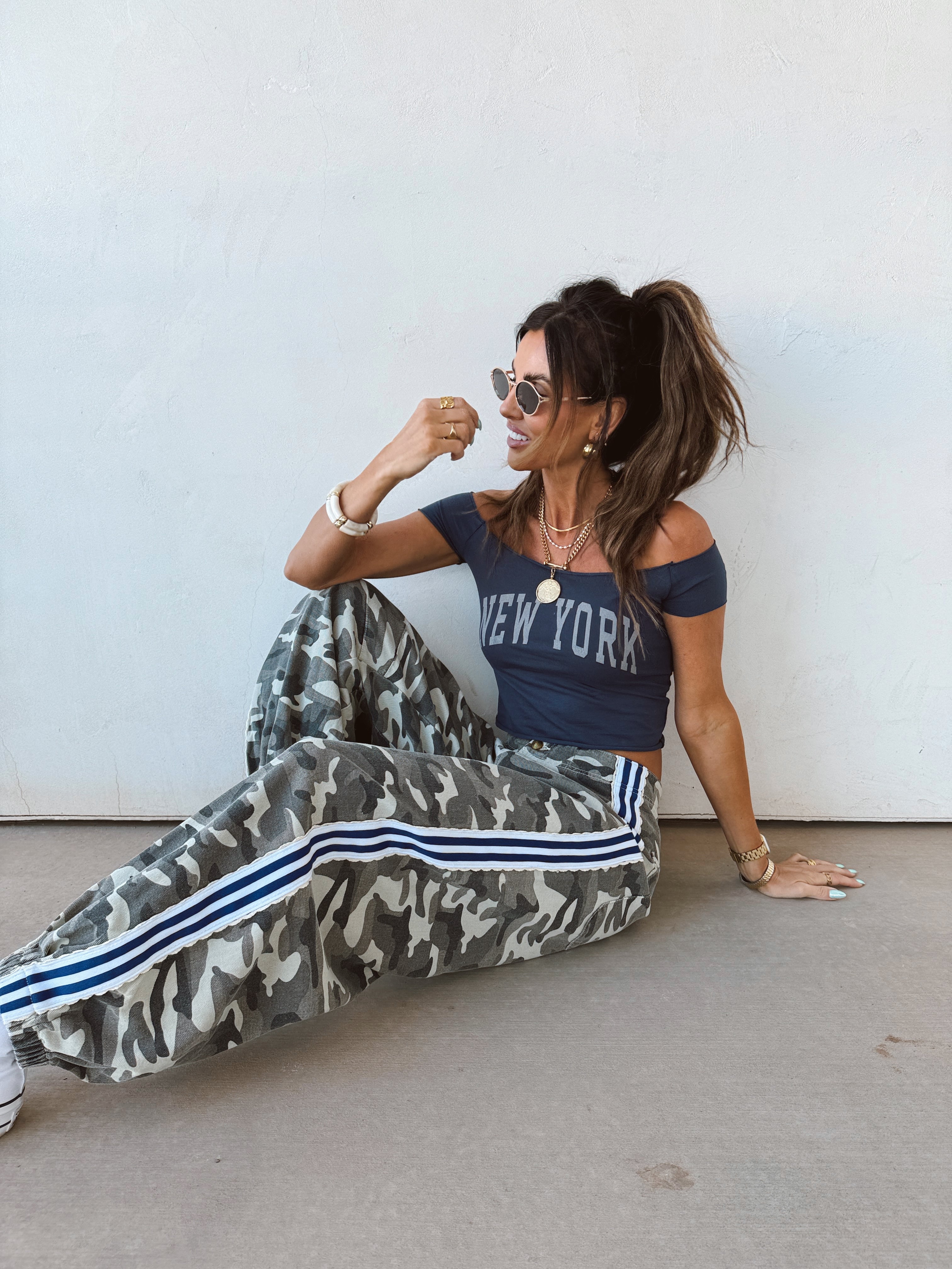 Varsity Camo Joggers