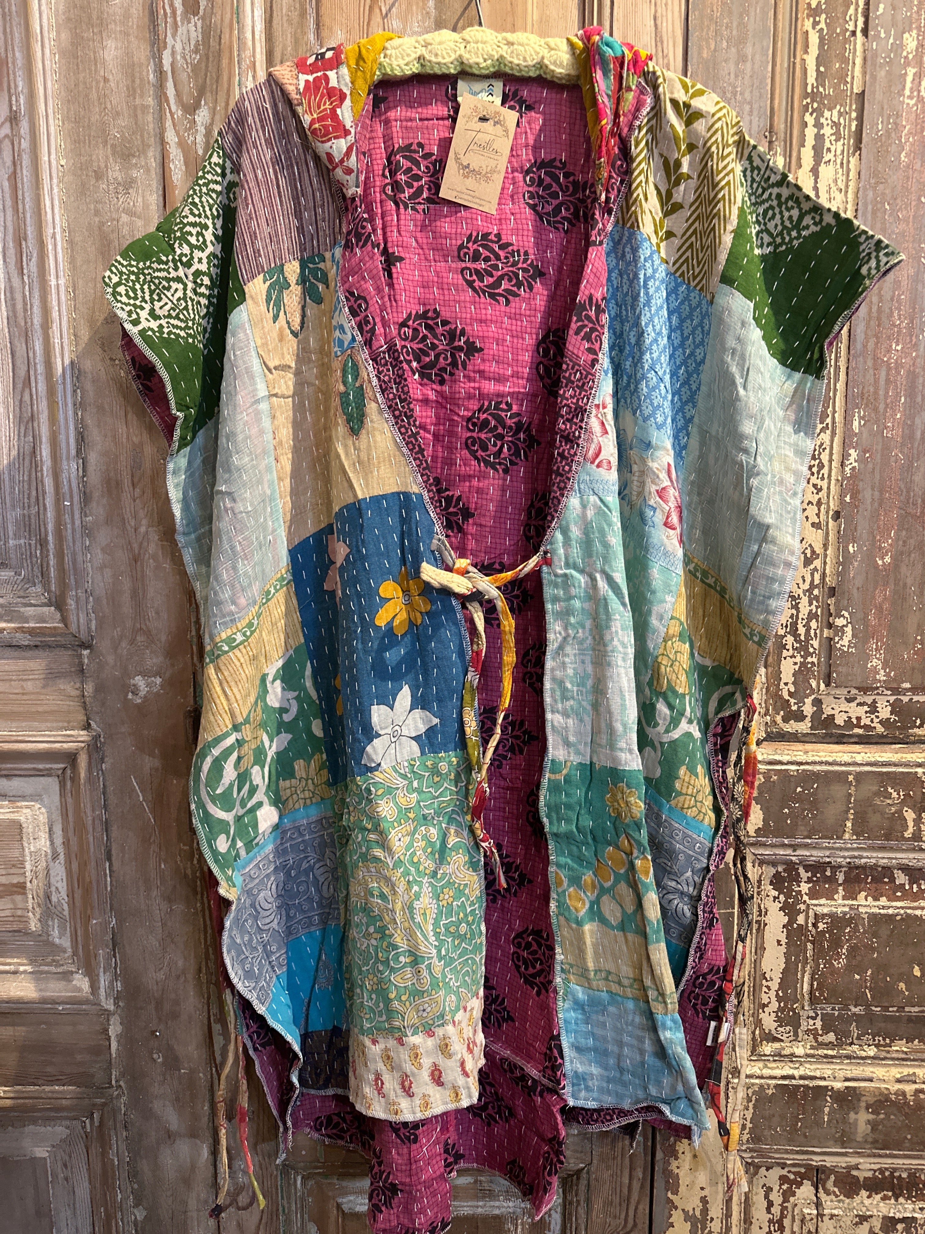 Kantha Sunrise Kimono JG-101