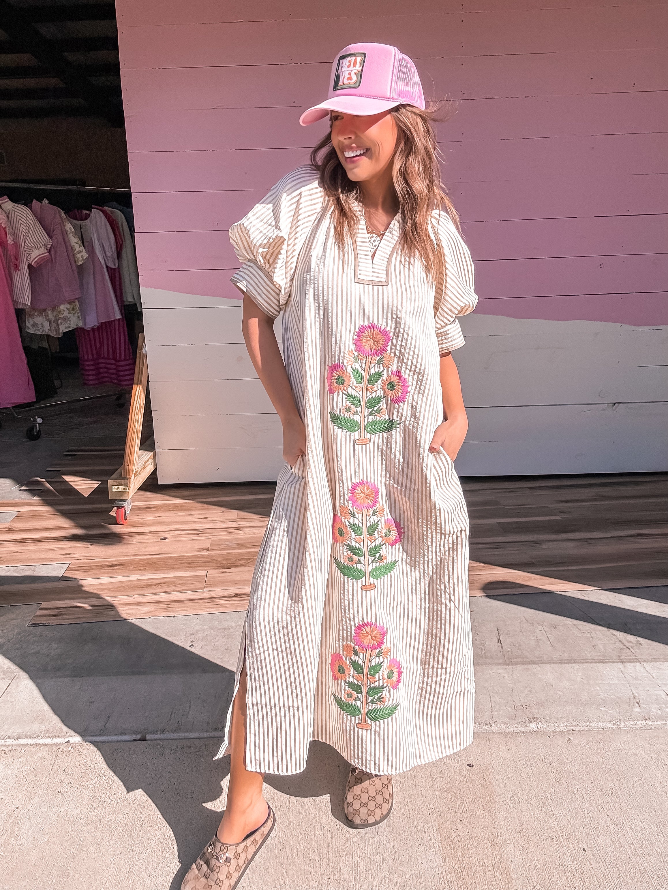 Sunday Cream Maxi Dress