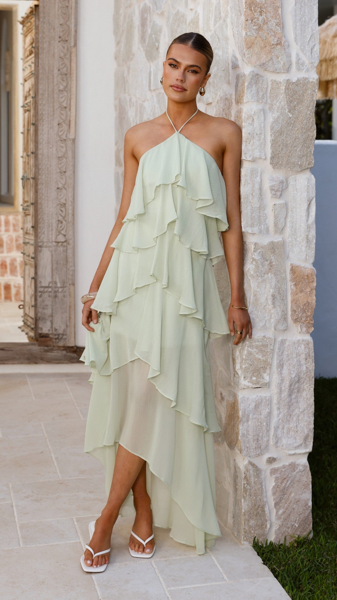 Soho Maxi Dress - Sage