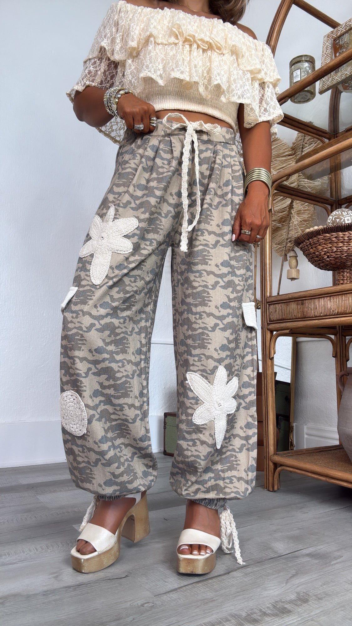 Rare form Patched Joggers, Camo