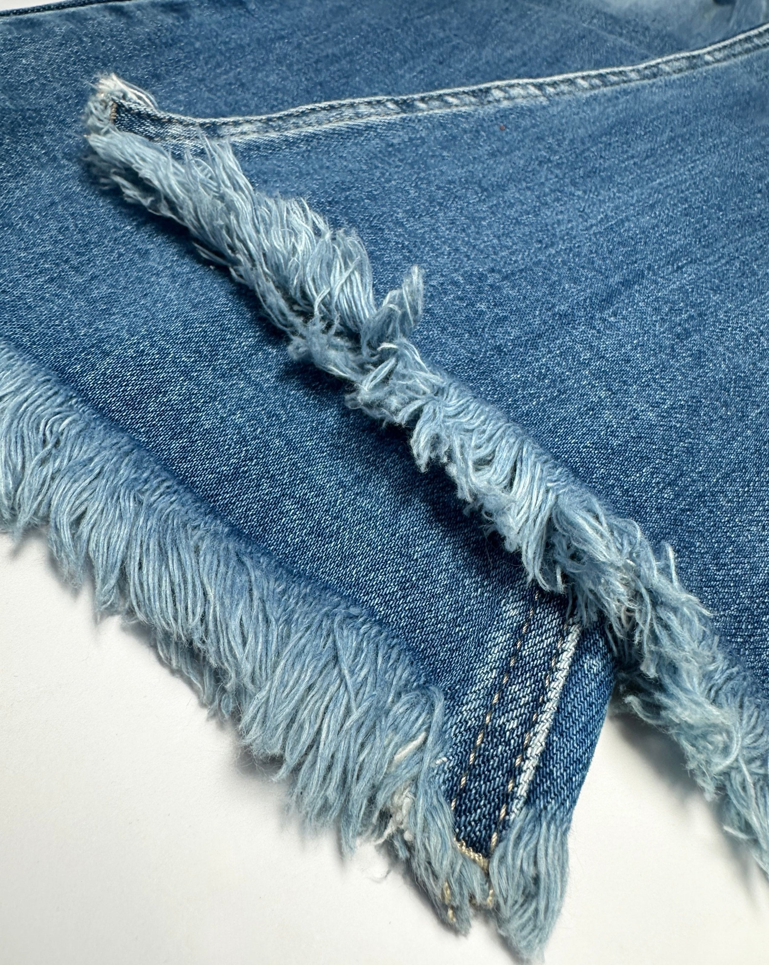 LIGHT WASH Route 507 Milestone Distressed Denim Flare Jeans