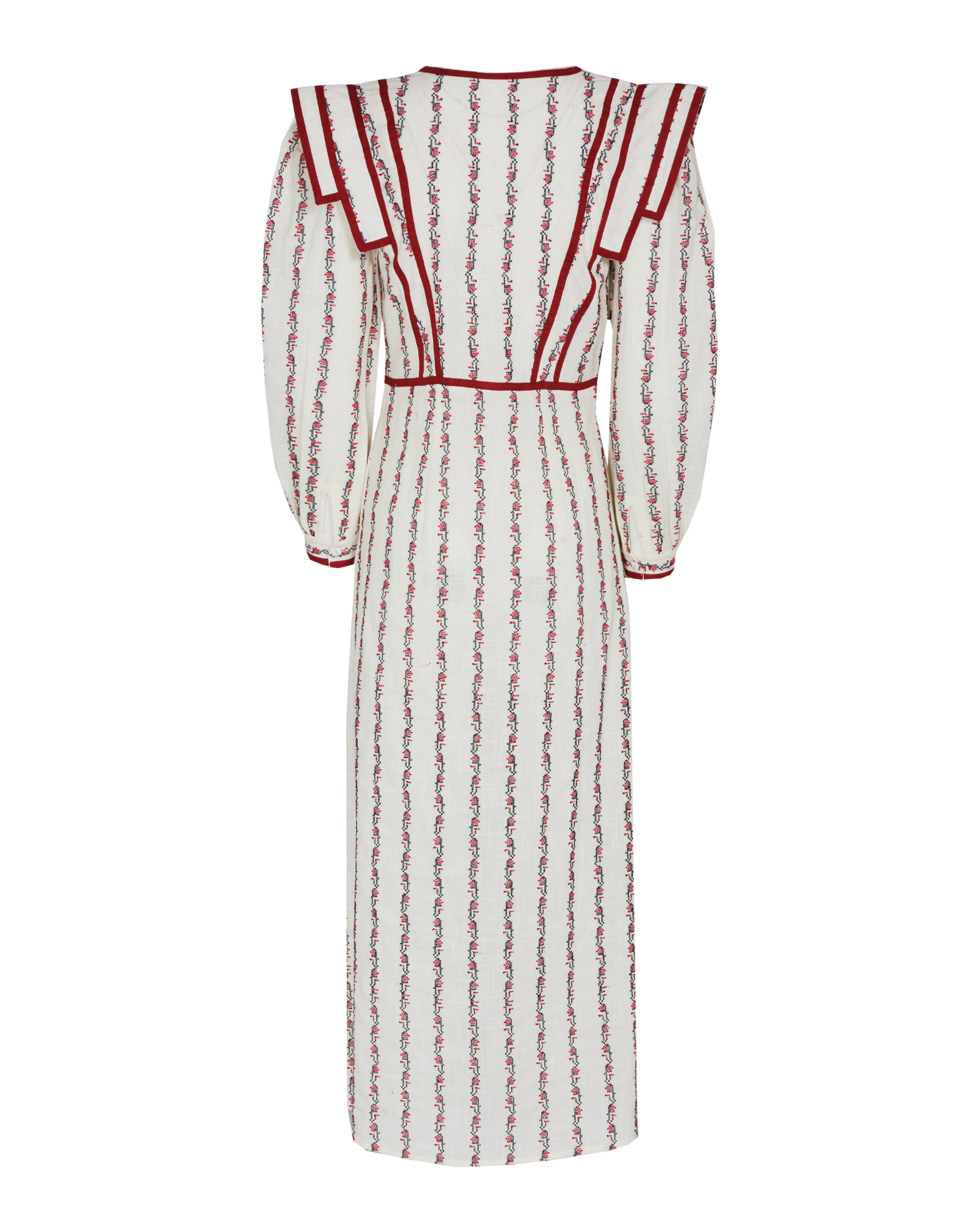 CASTILLO DRESS (burgundy)