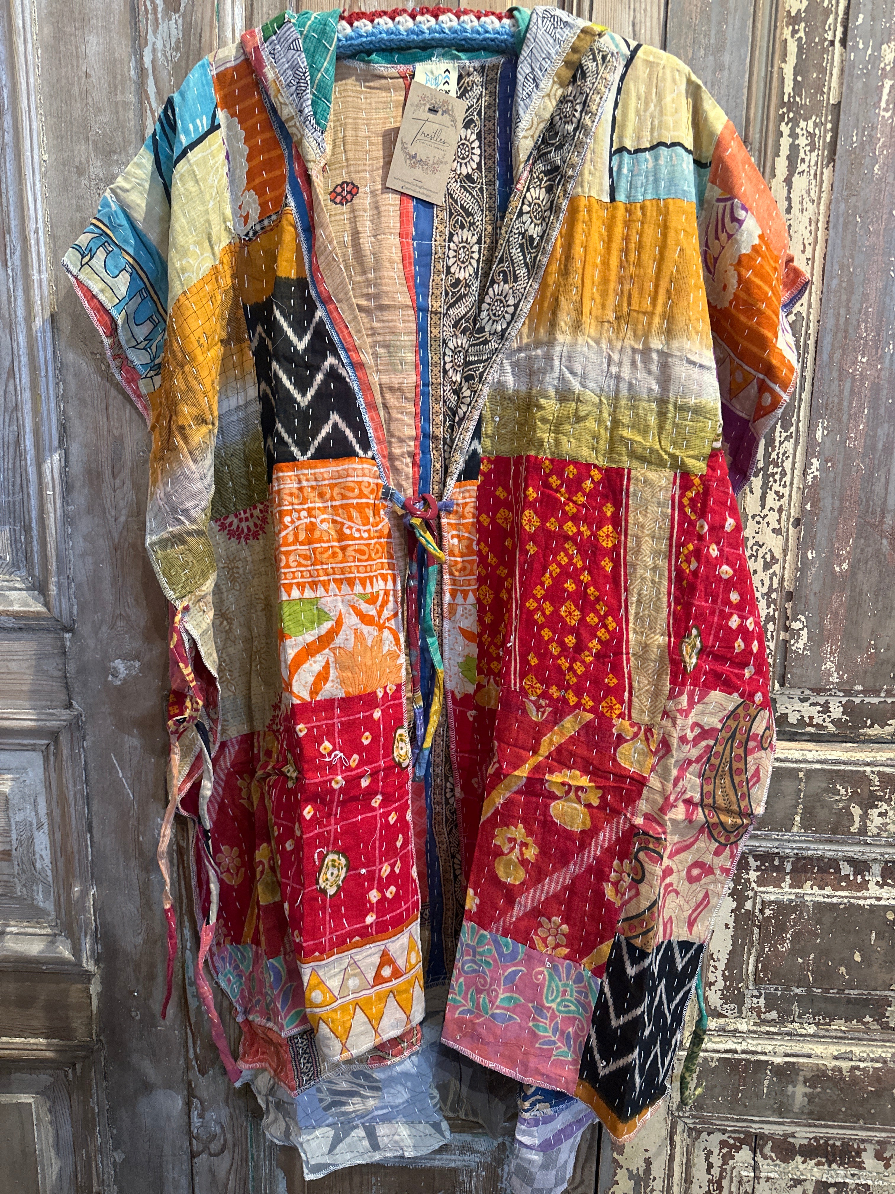 Kantha Sunrise Kimono JG-101