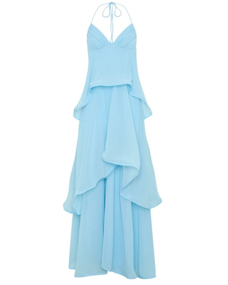 Twirl With Me Maxi Dress Baby Blue