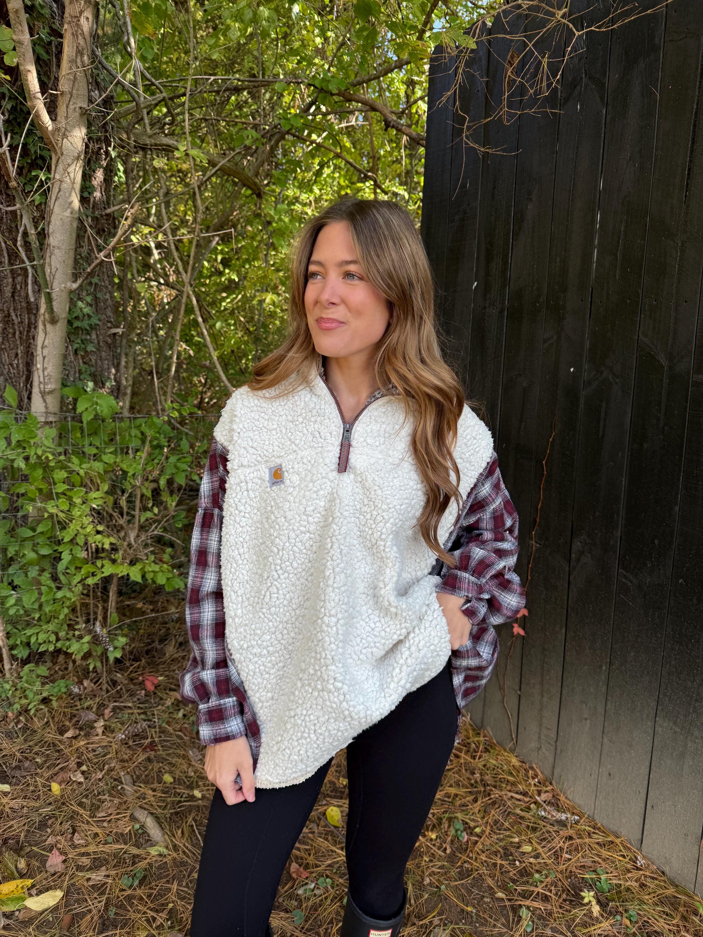 The Artisan Flannel Sleeve Shirt-Jacket