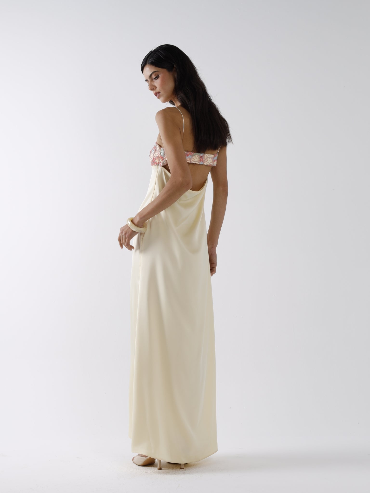 NECTAR MAXI DRESS - BUTTER YELLOW