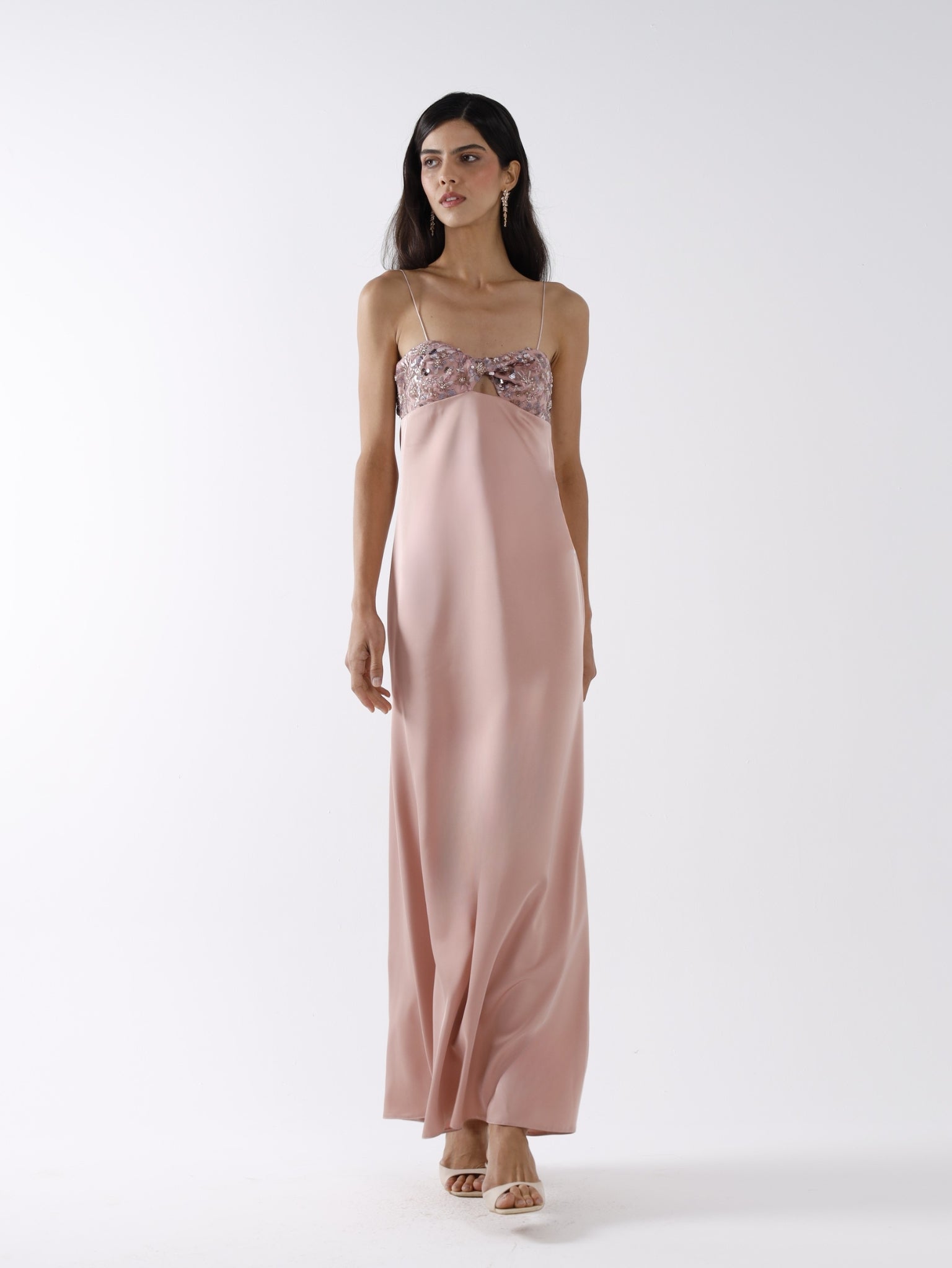 NECTAR MAXI DRESS - WOOD PINK
