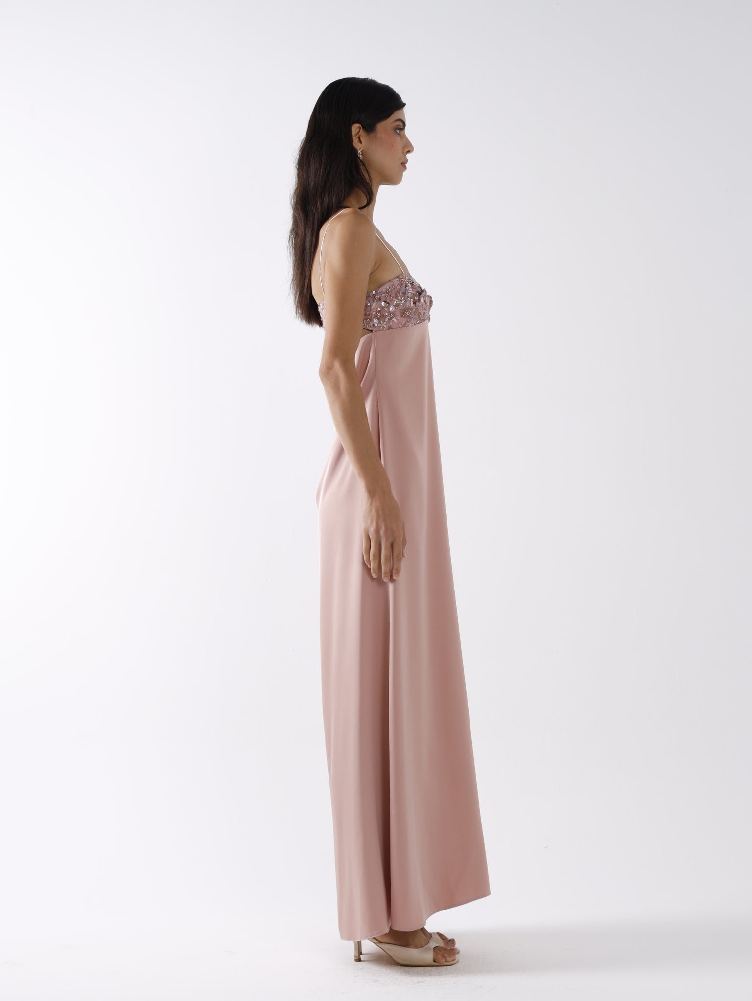 NECTAR MAXI DRESS - WOOD PINK