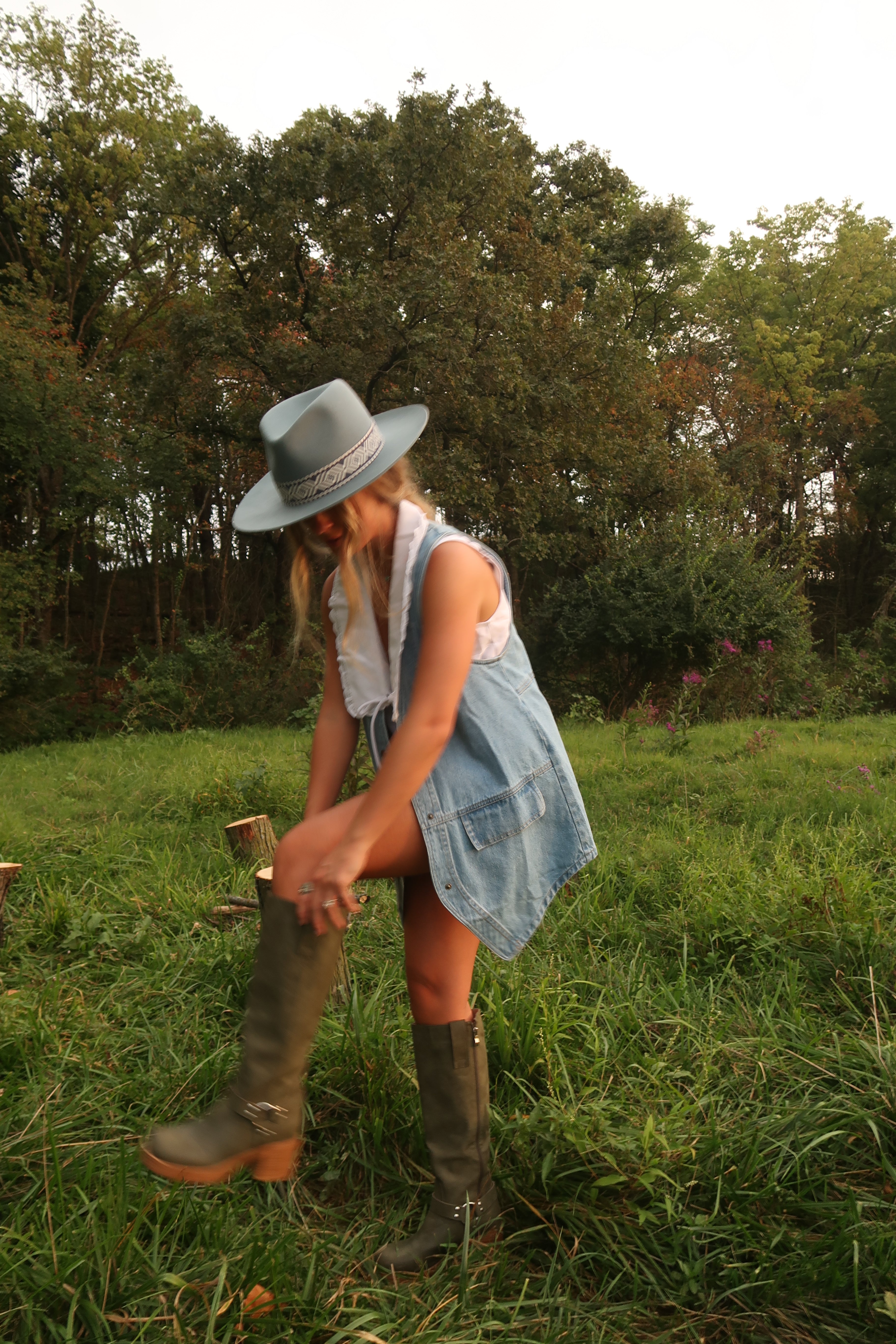 Blue Ridge Denim Vest
