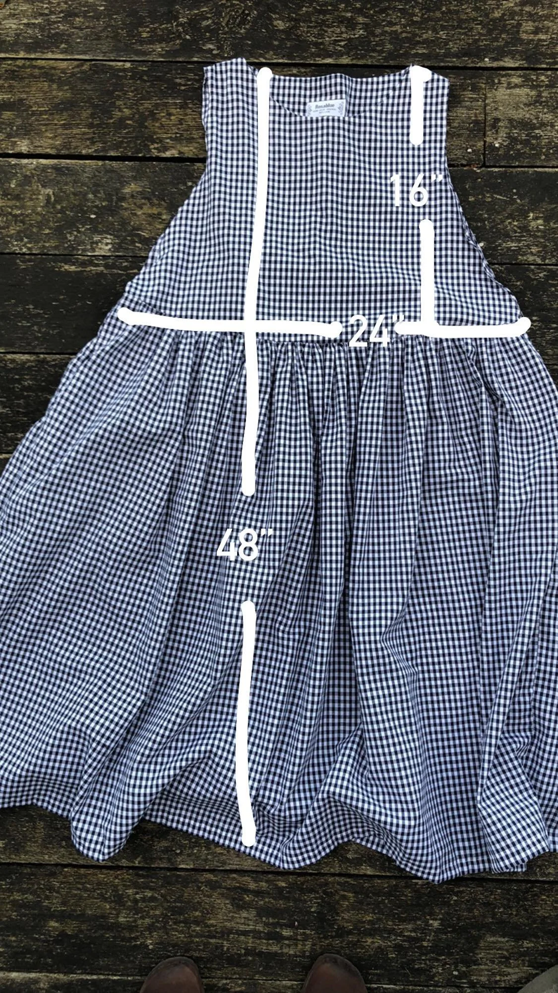 Clara Pinafore Dresses in Brushed Cotton