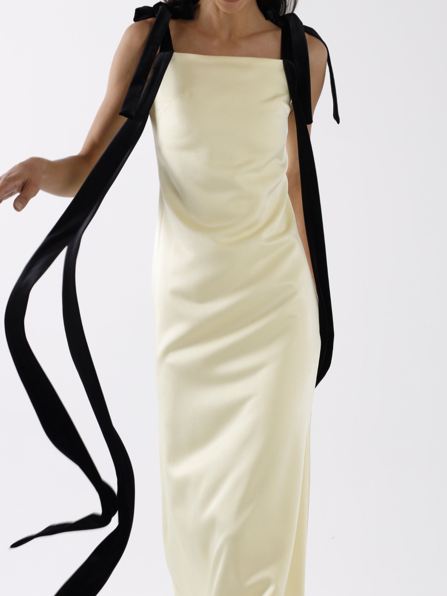 CELOSIA MAXI DRESS - LEMON