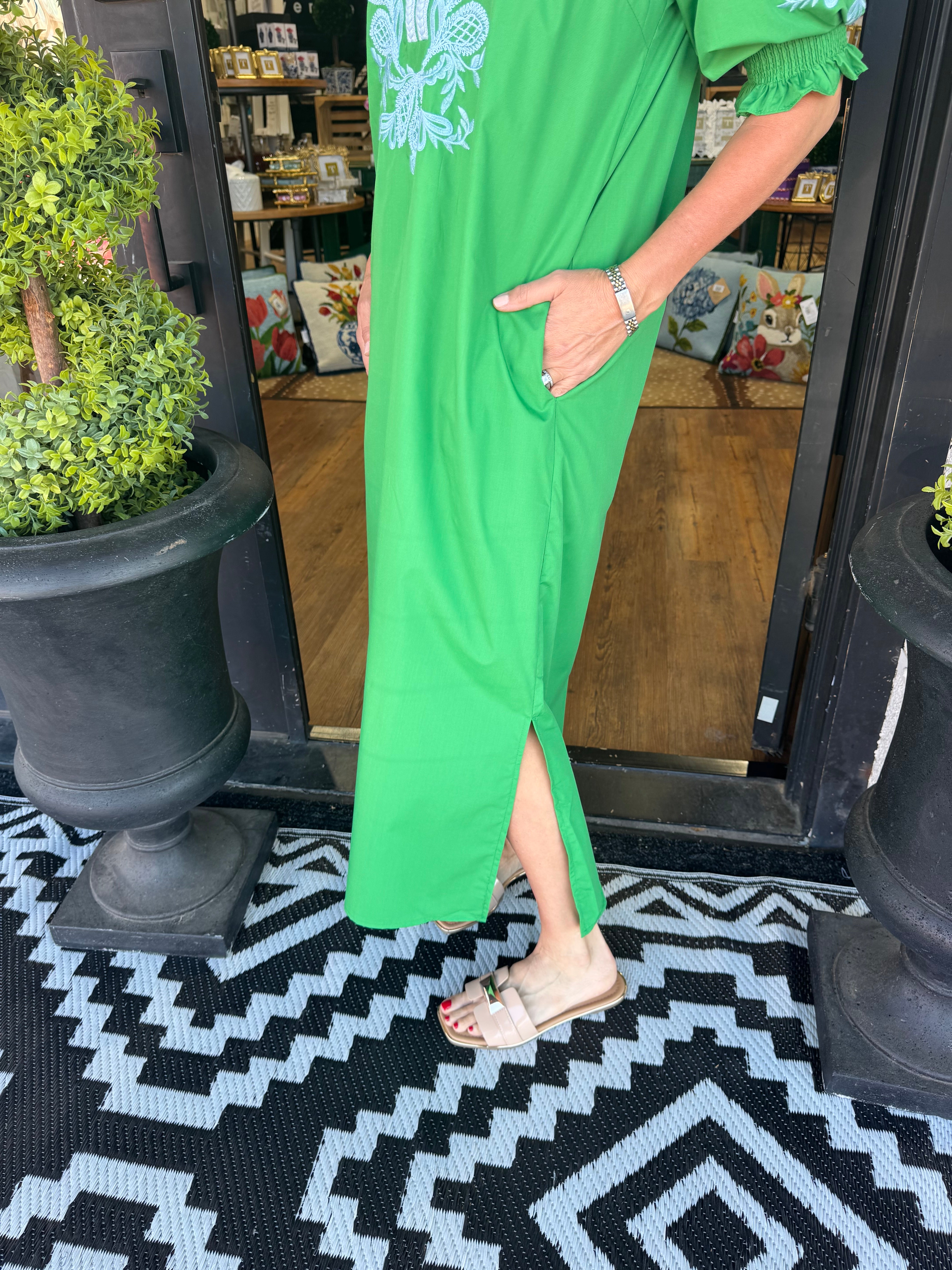 Opal Dress - Green