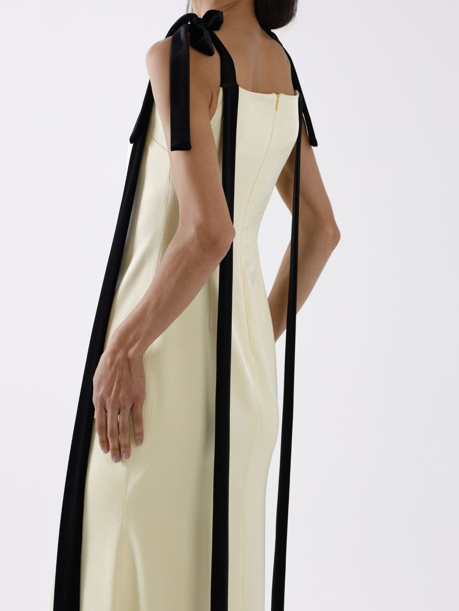 CELOSIA MAXI DRESS - LEMON