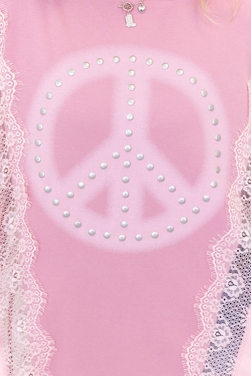 Retro Rules Peace N Lace Graphic Tee - 3 Colors