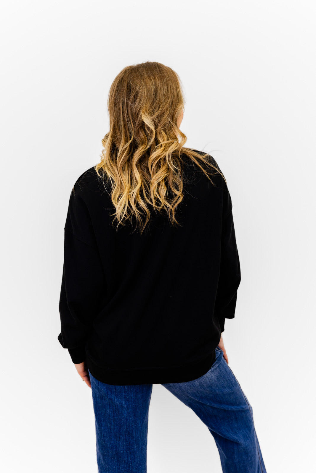 Skeleton Sequin Embellished Sweatshirt