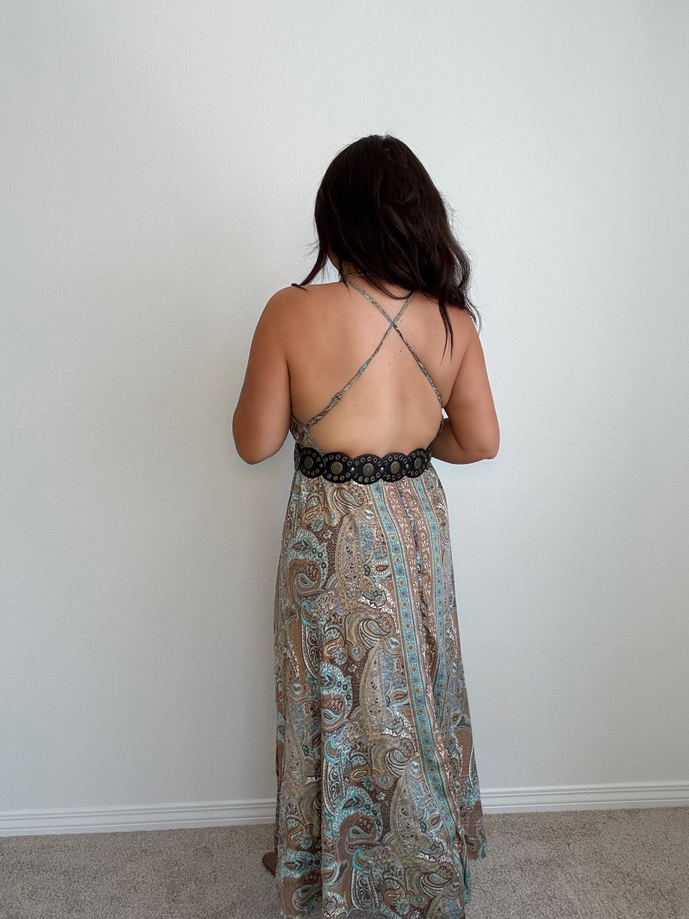 “Fiji” Boho (ONESIZE) Midi Dress