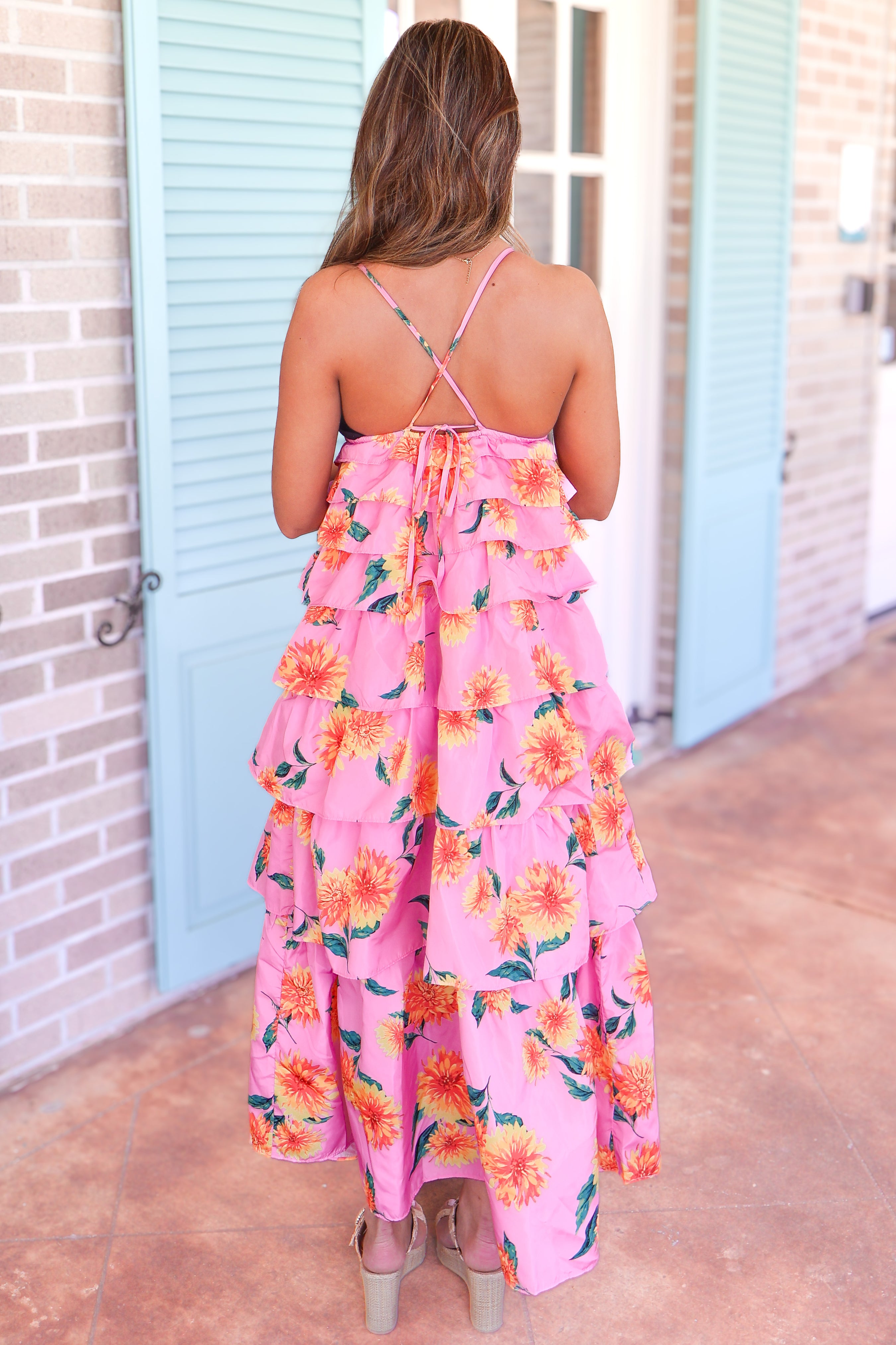 Blossoming Beauty Maxi Dress by Buddy Love
