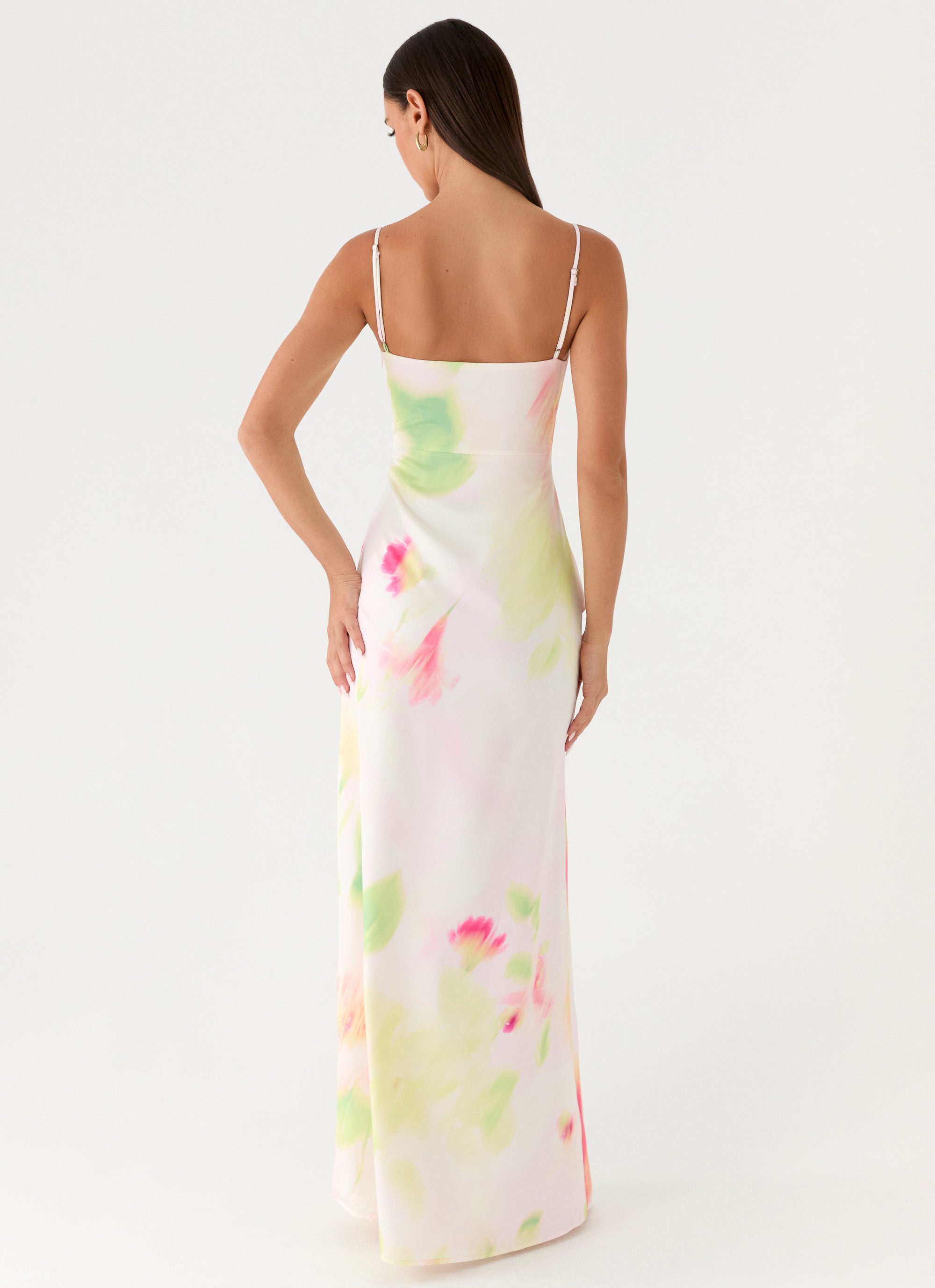 Burning Up Maxi Dress - Floral