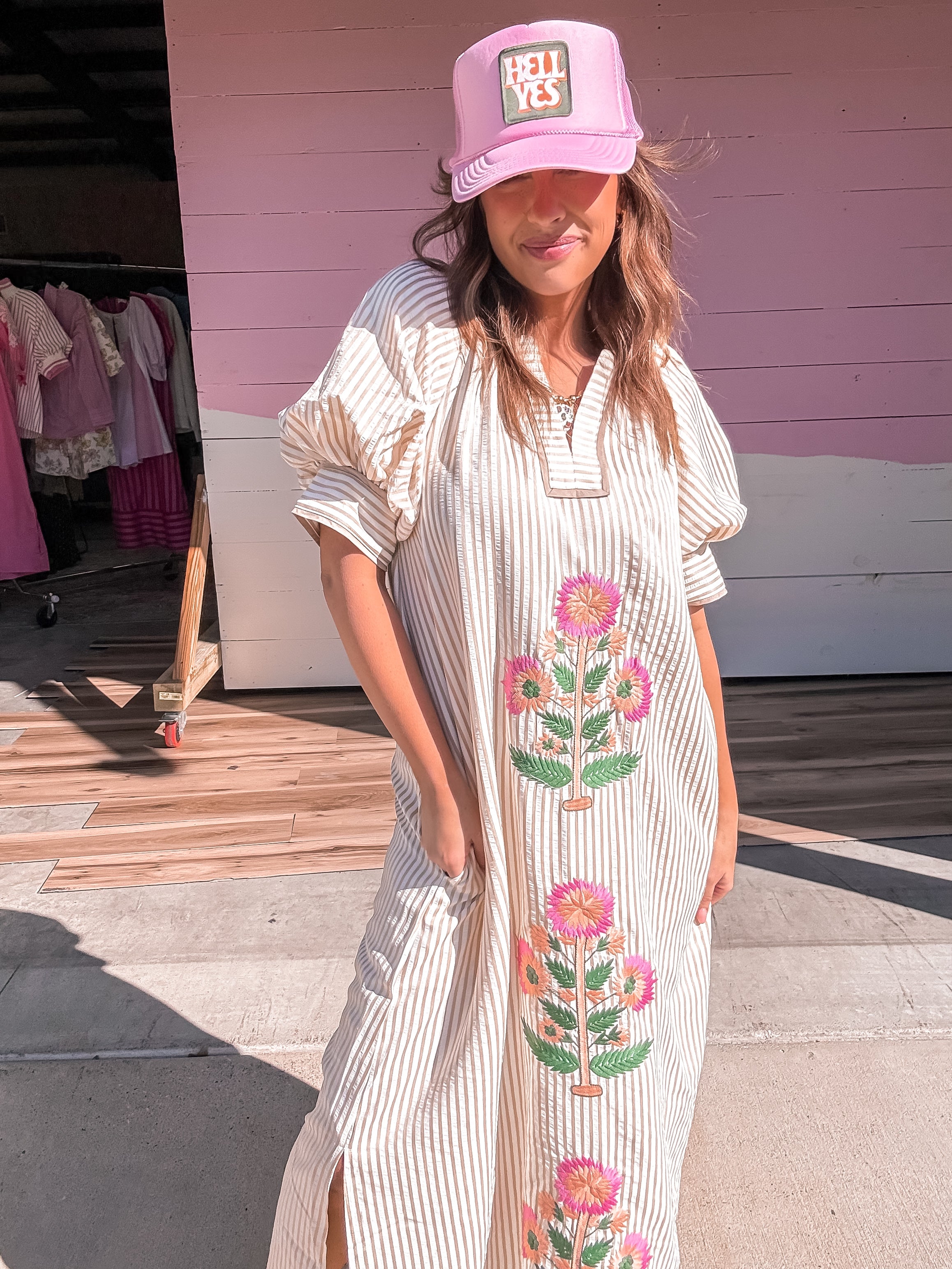 Sunday Cream Maxi Dress