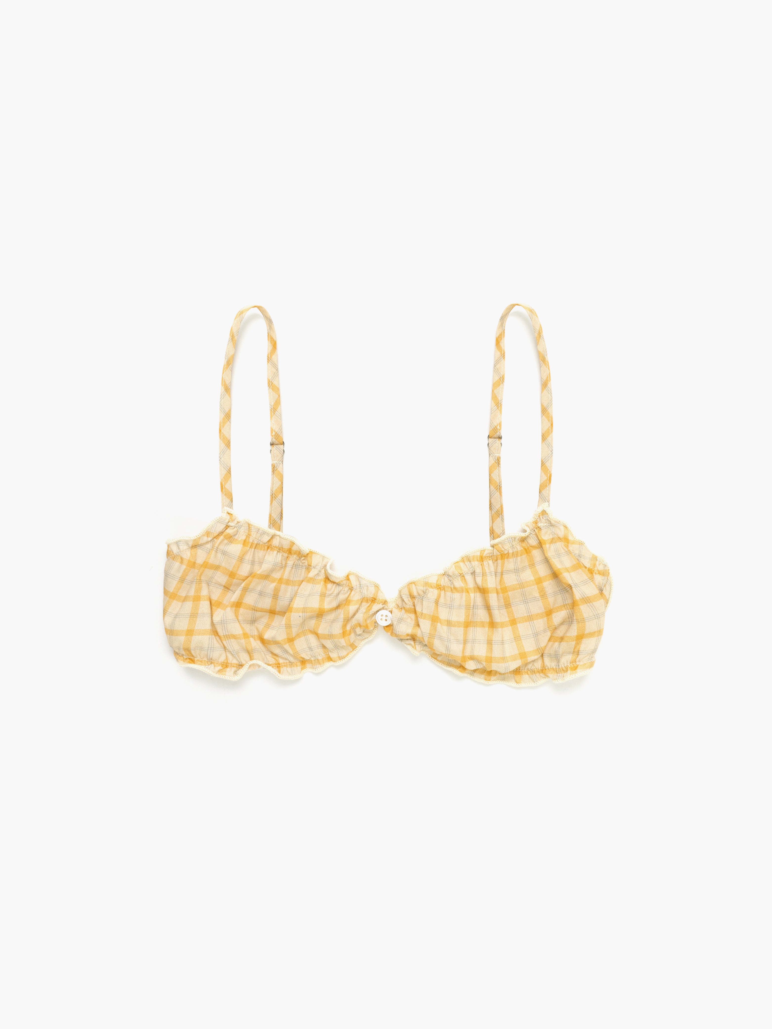 Plaid Bralette