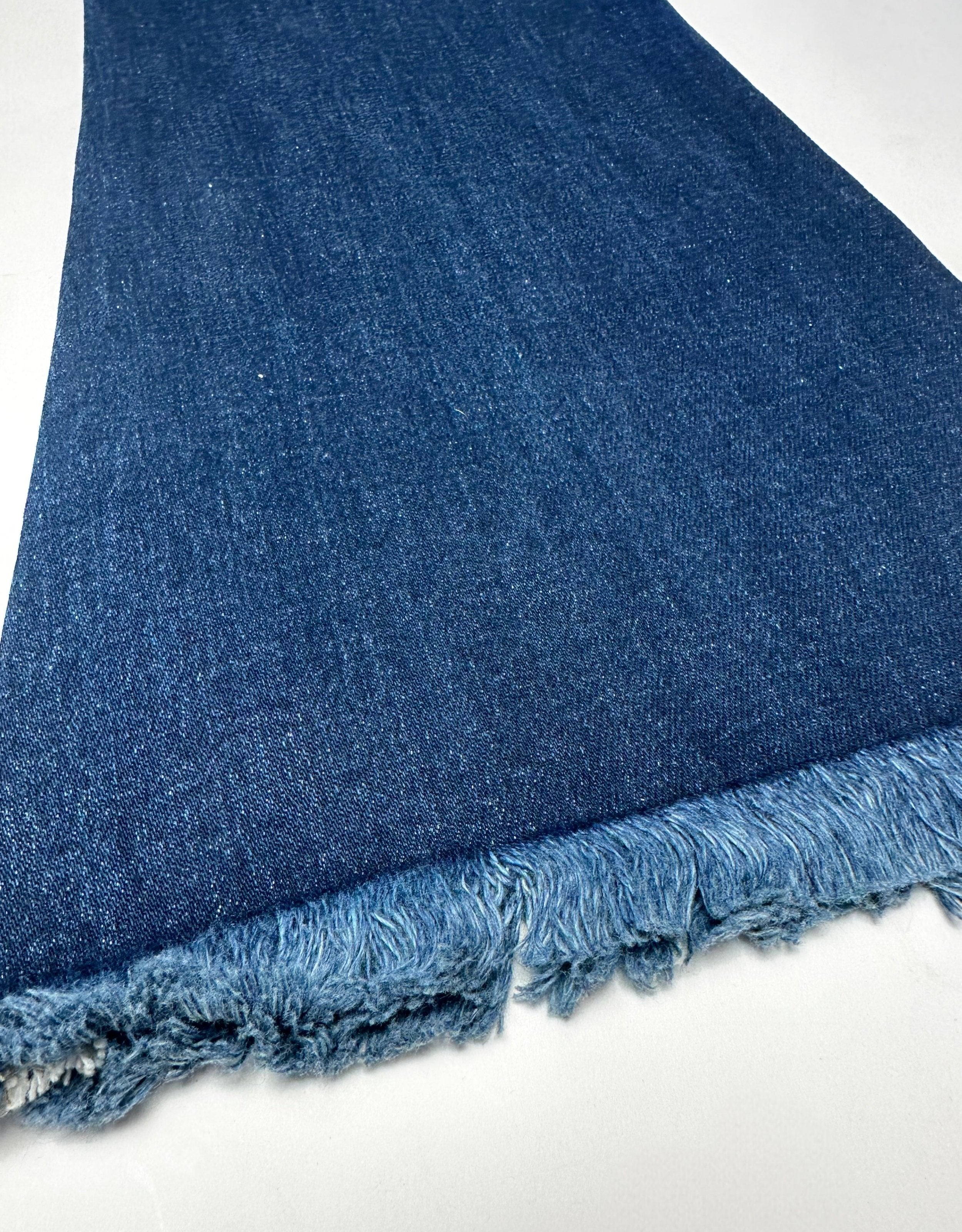 DARK WASH Route 507 Milestone Distressed Denim Flare Jeans