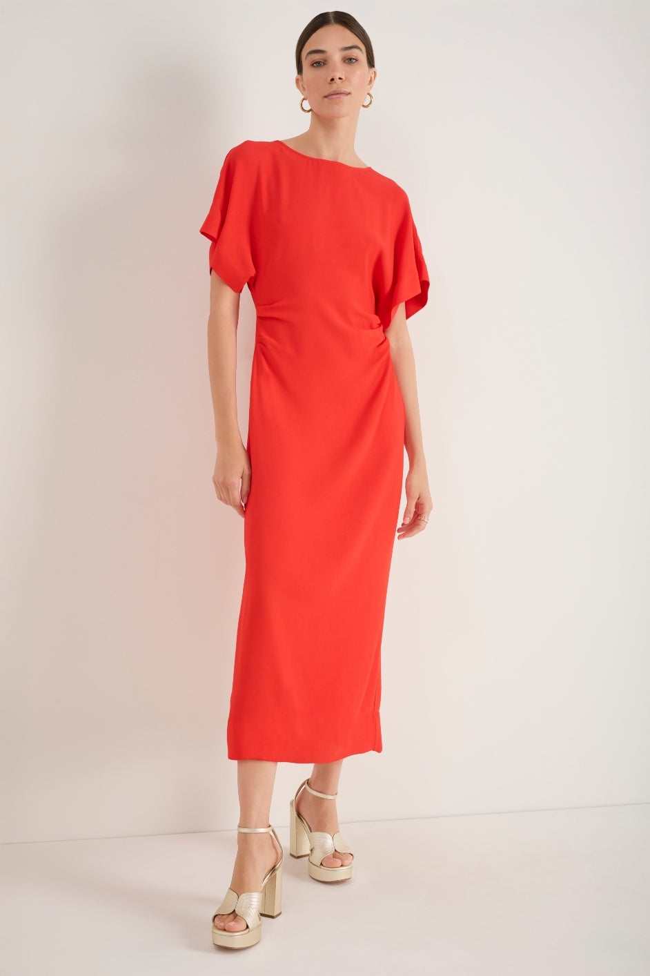  Dress - Tomato Red