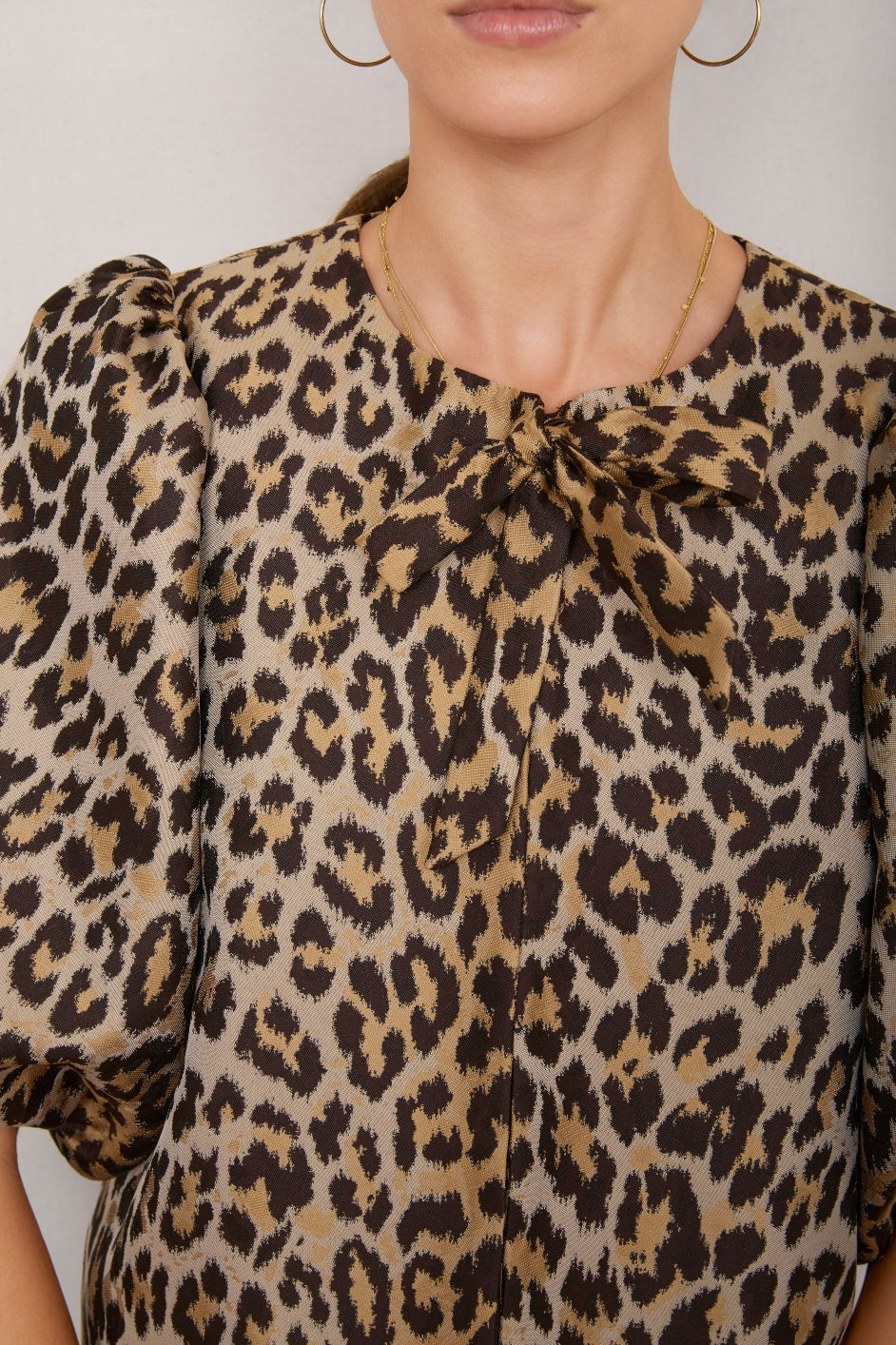 Coral Top - Leopard