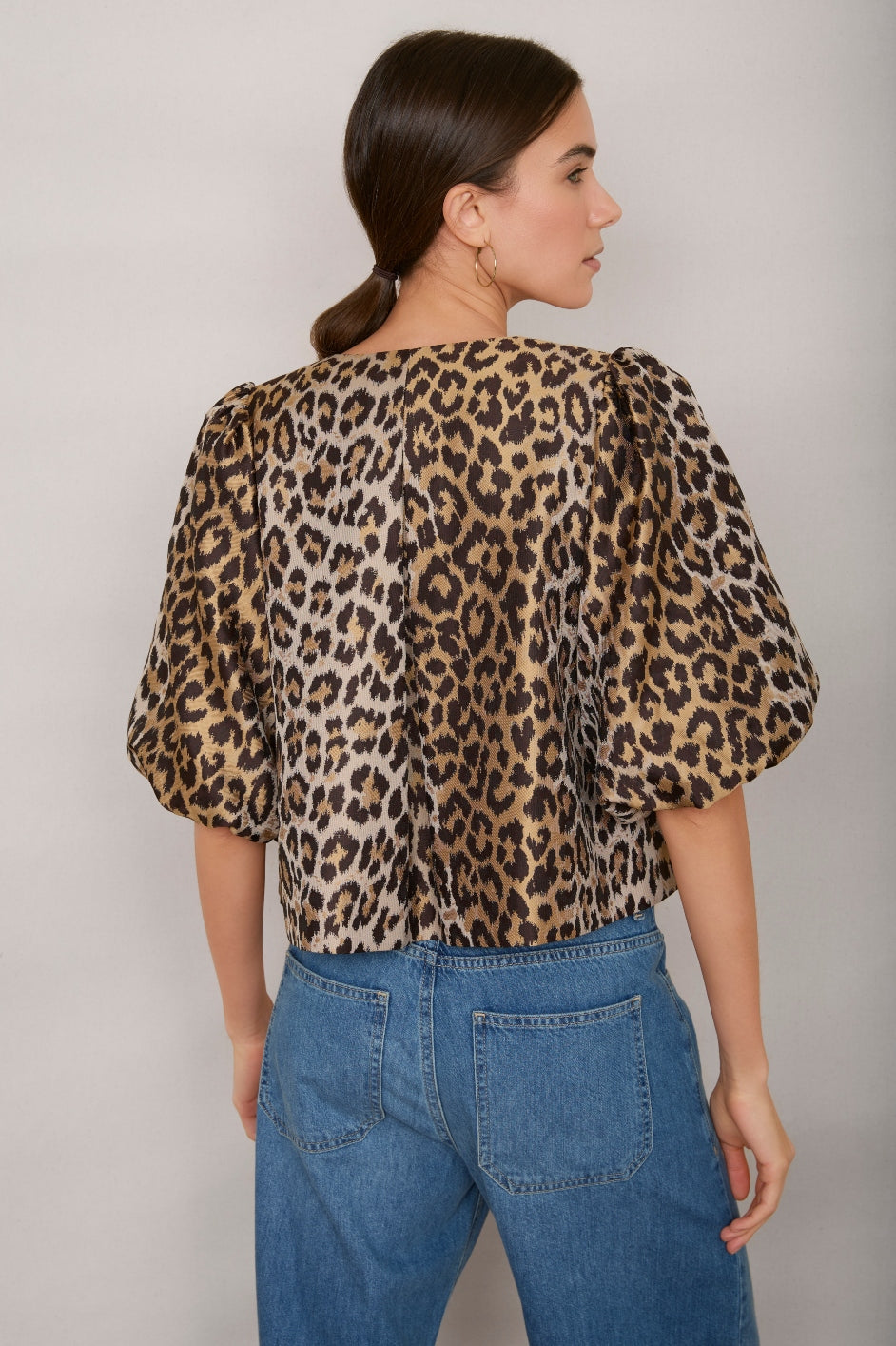Coral Top - Leopard