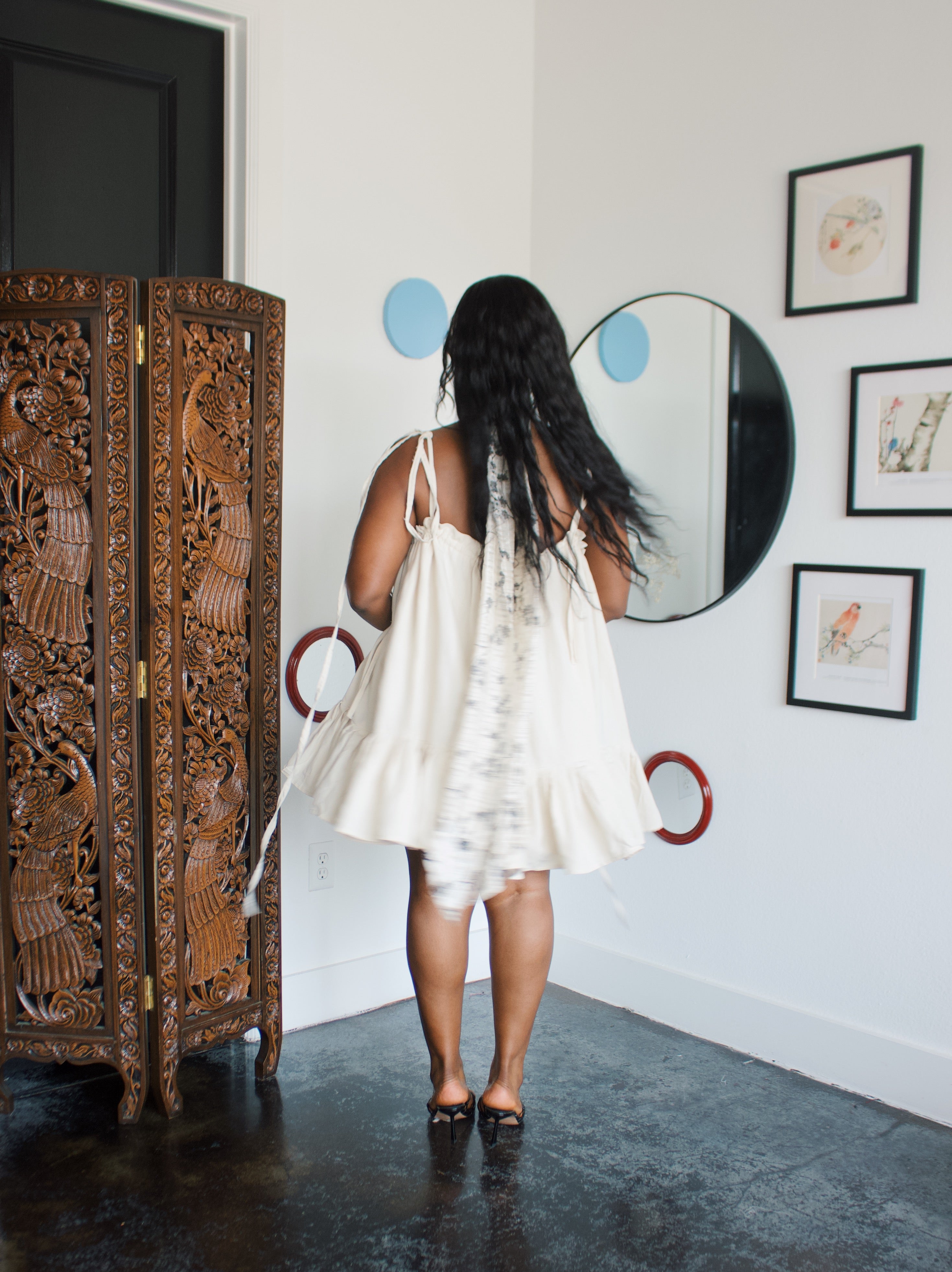 The Komi Dress in Linen