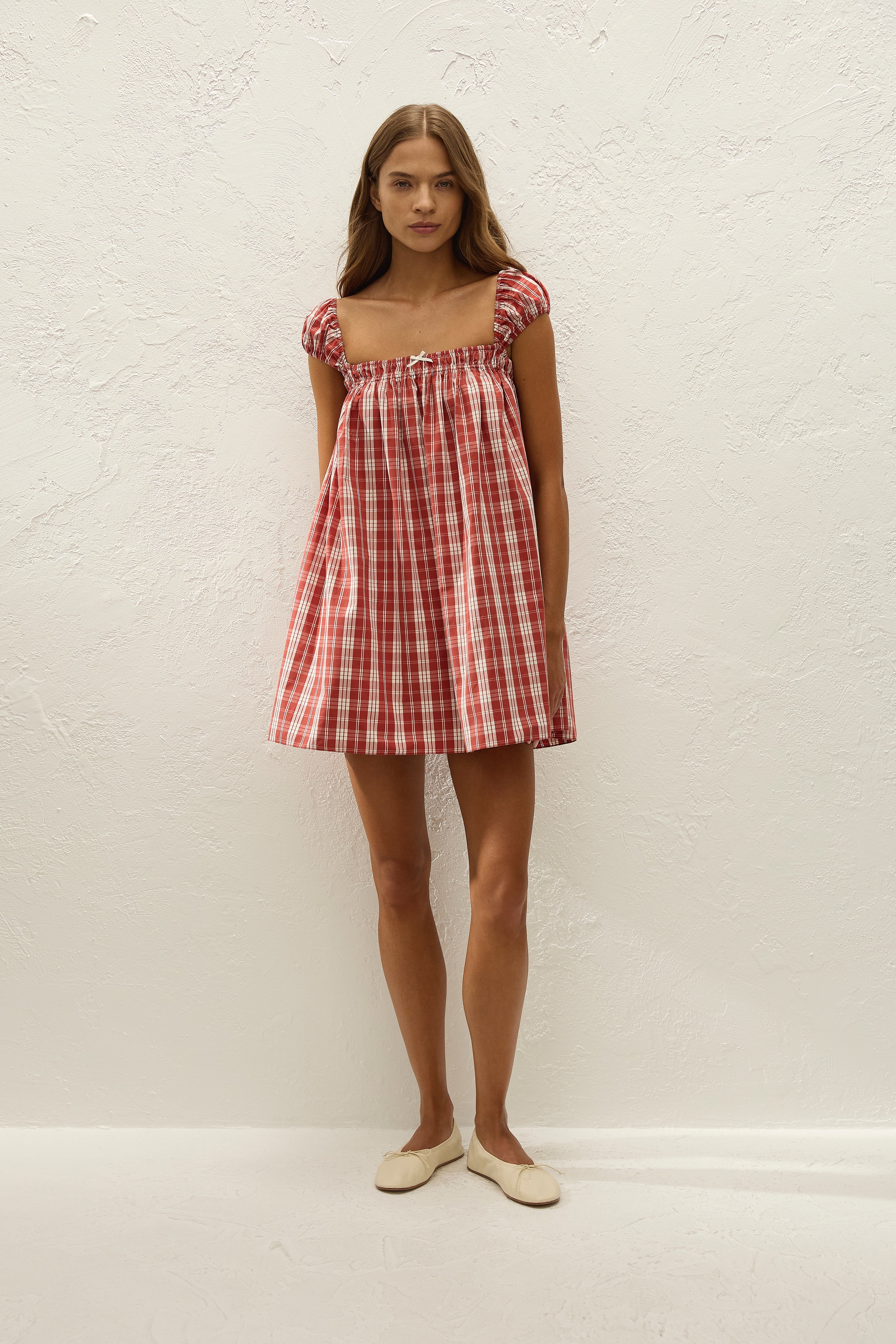 FRINGE HAND BEADED MINI DRESS 