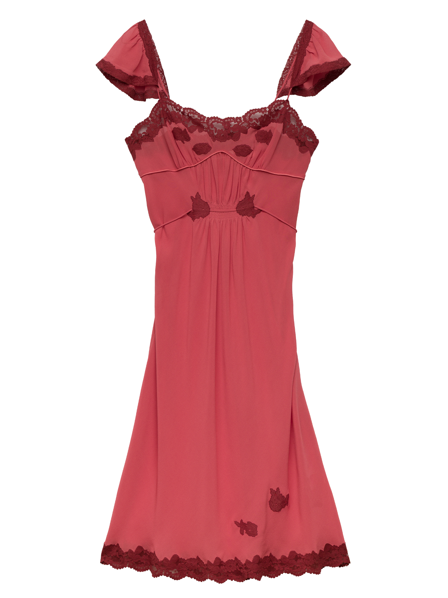 MIRAGE PINK MIDI DRESS