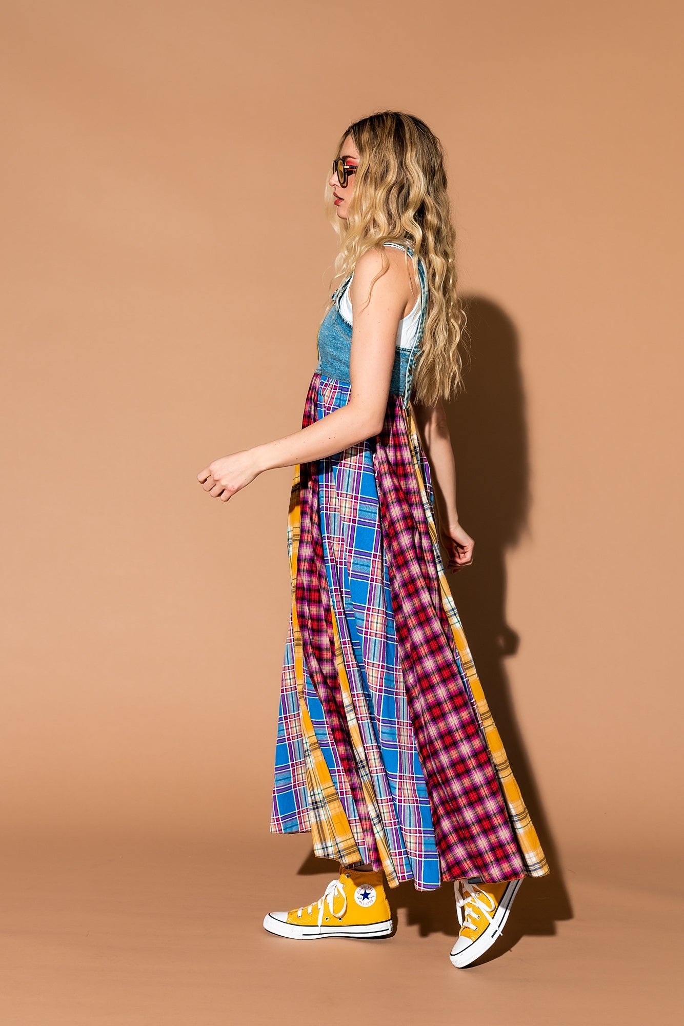 Walking On Sunshine Overall Dress