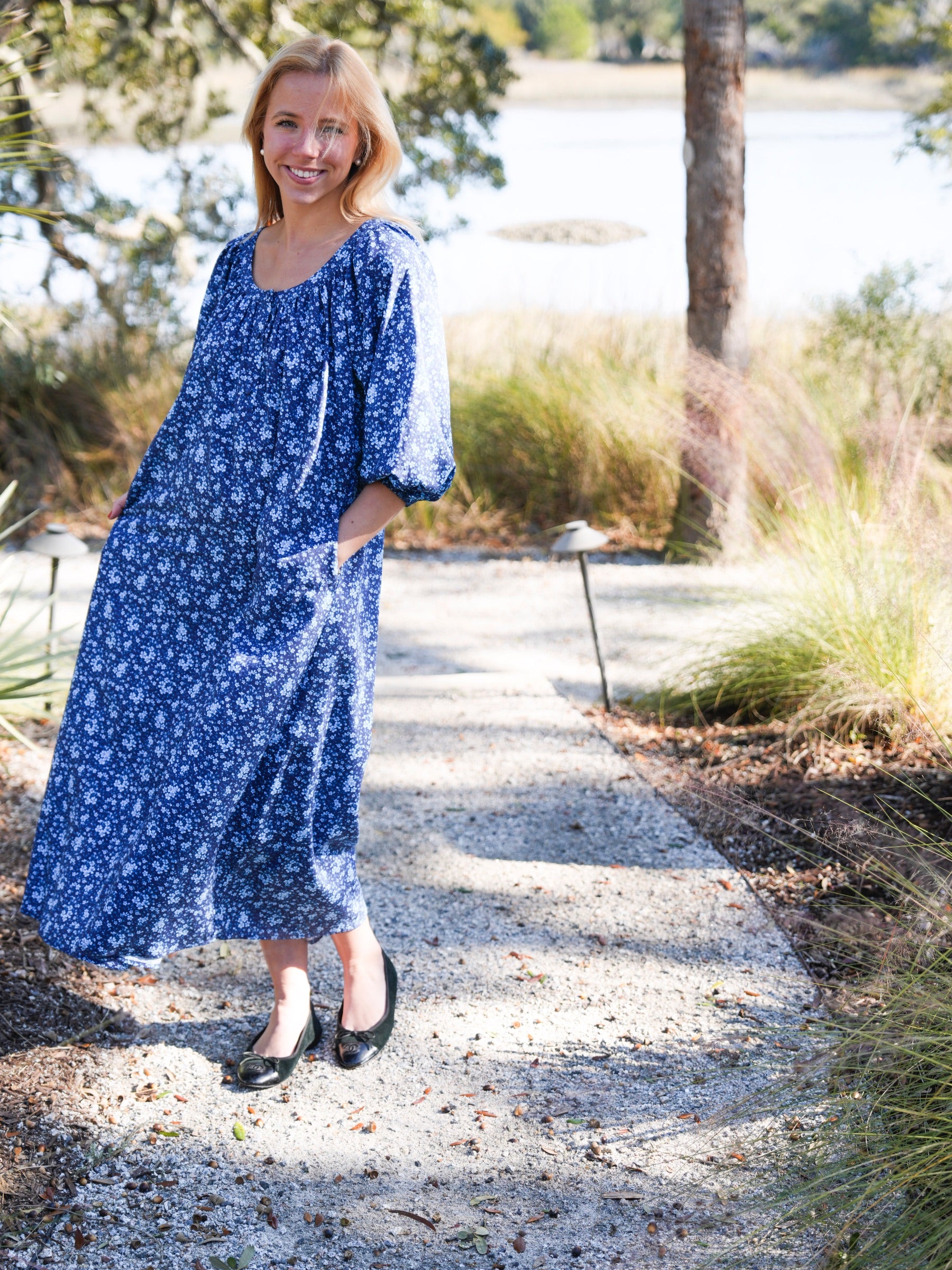 Drew Maxi - Blue Meadow