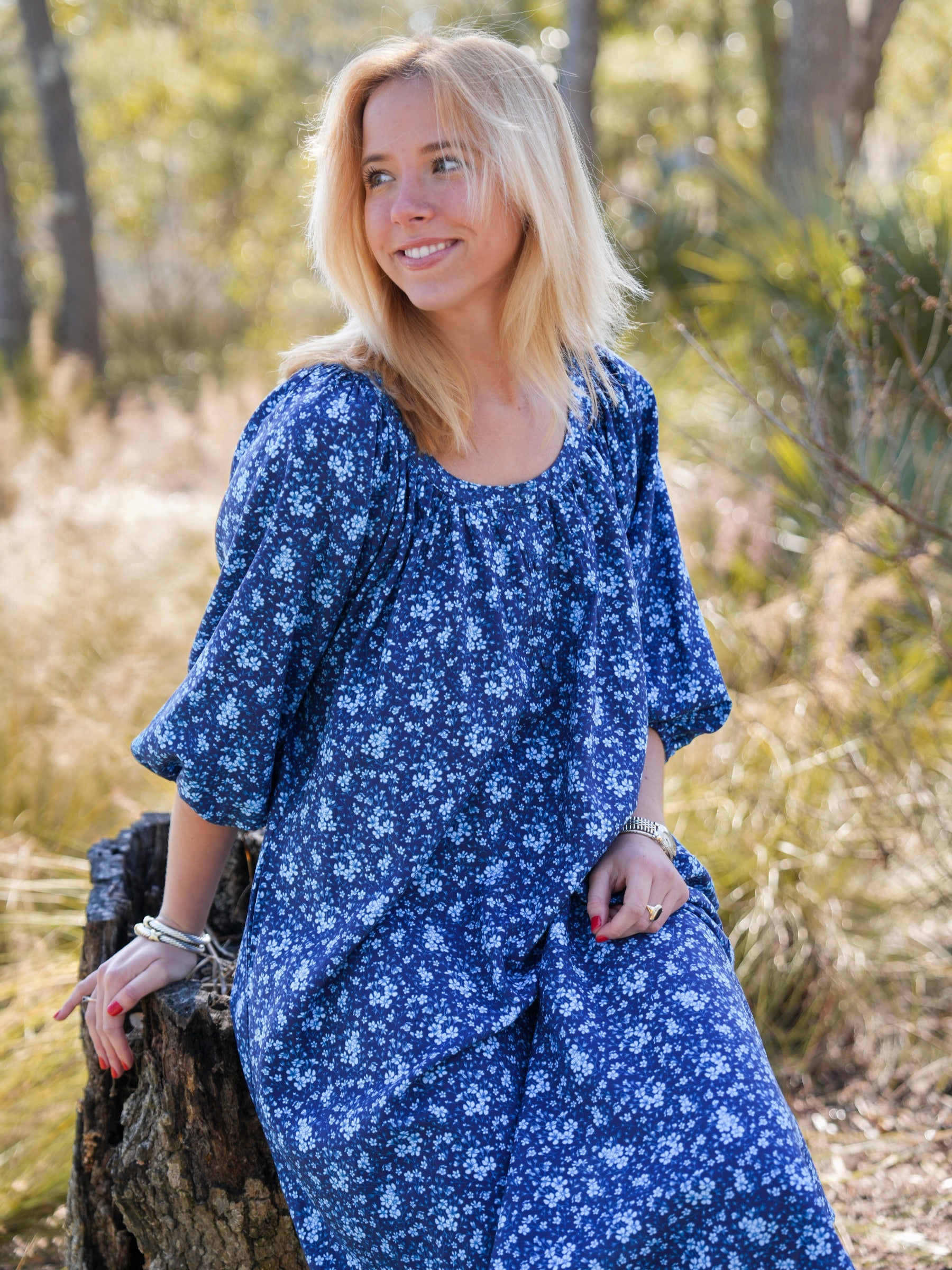 Drew Maxi - Blue Meadow