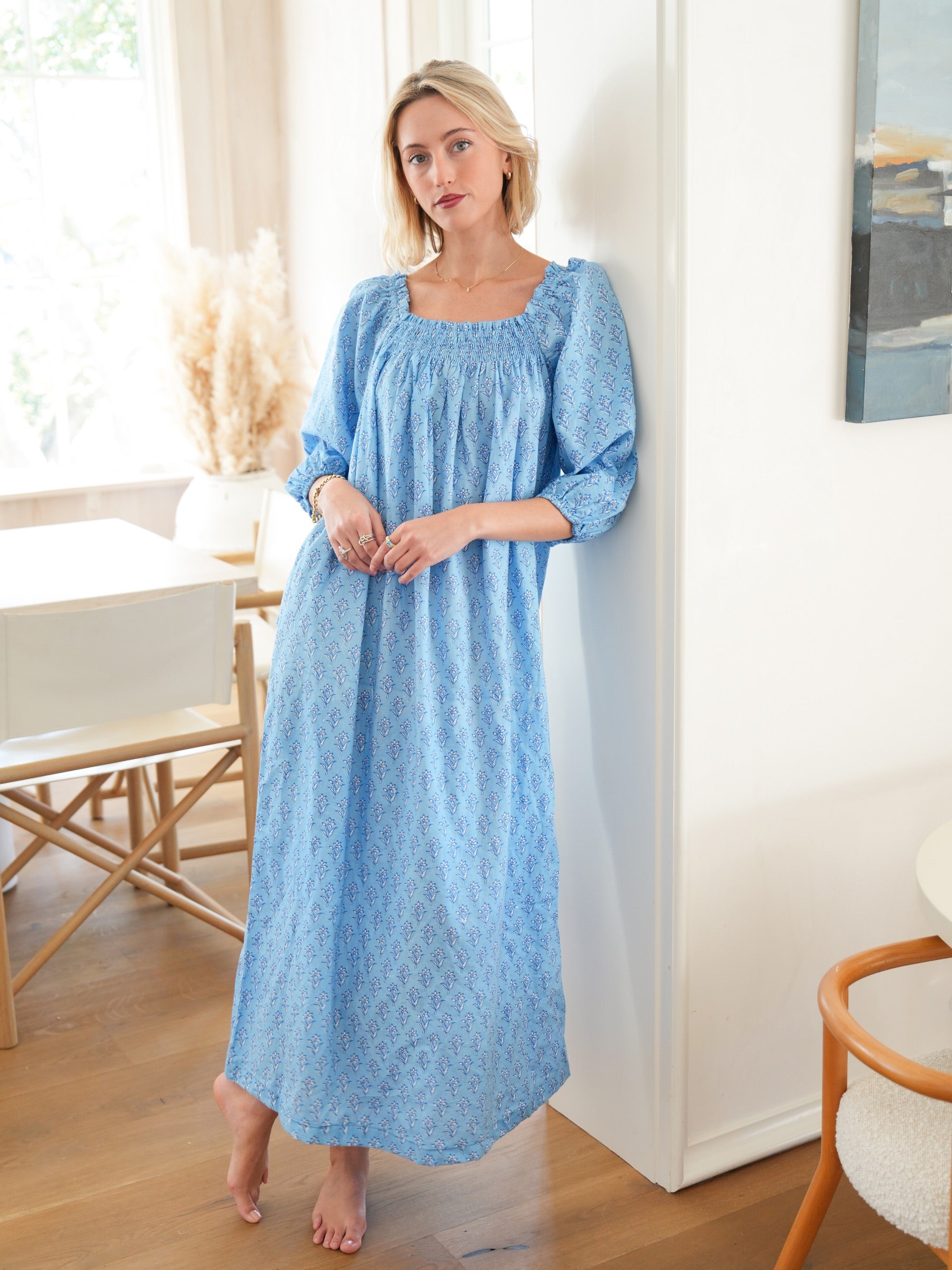River Maxi Dress - Morning Glory