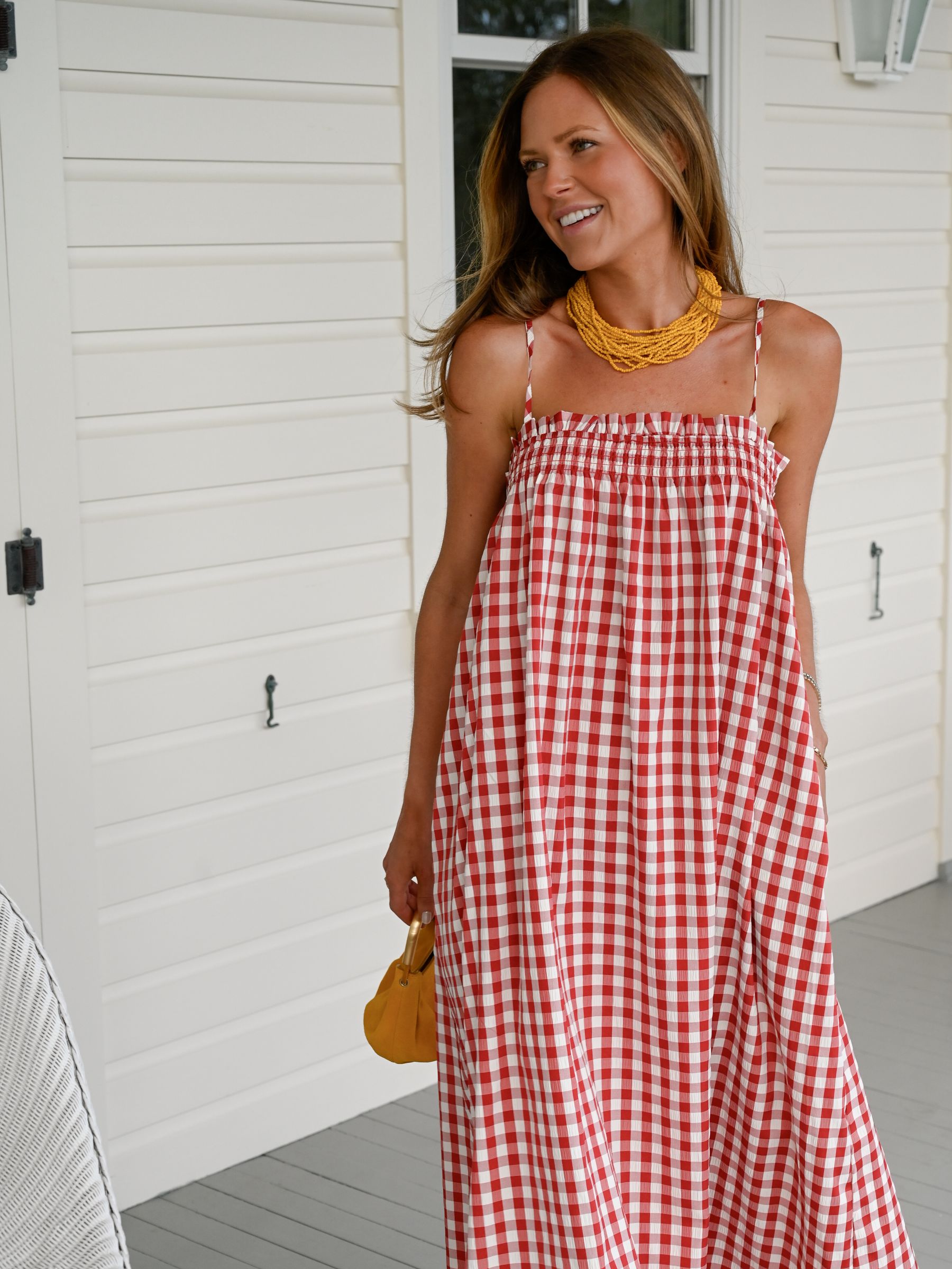 Parker Dress - Peppermint Check