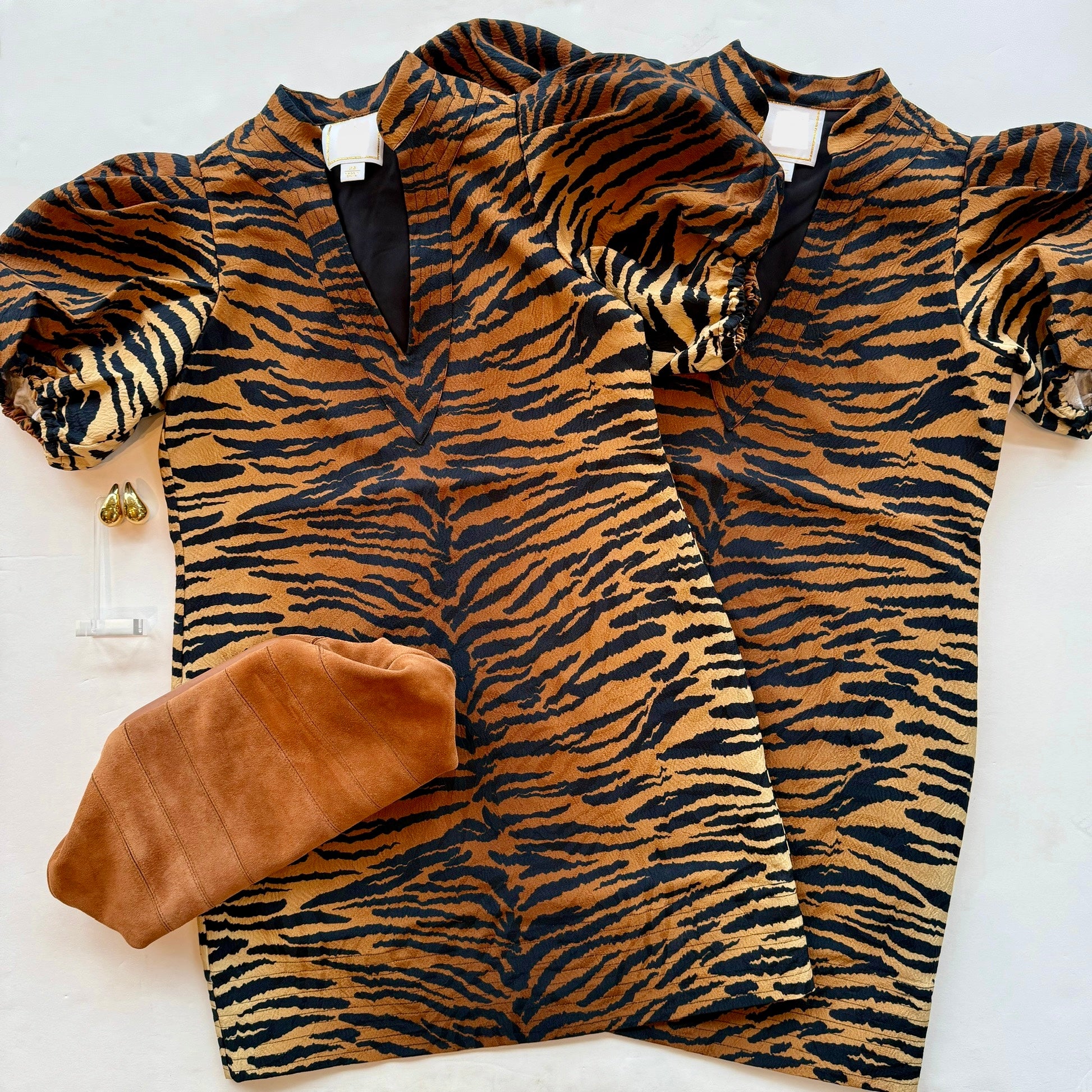 Em433 Tiger Shift Dress